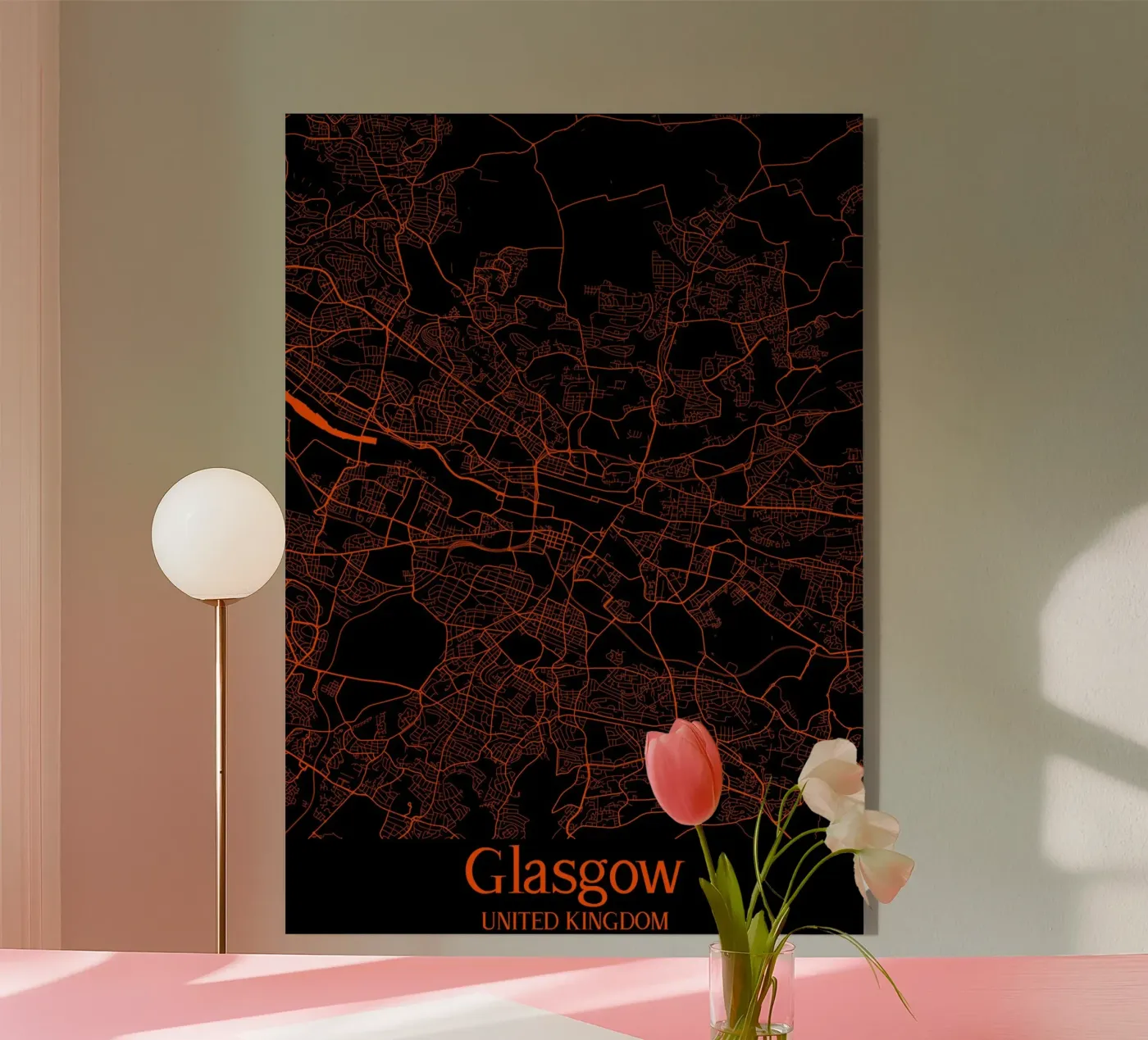 Glasgow plexiglas de MiMap