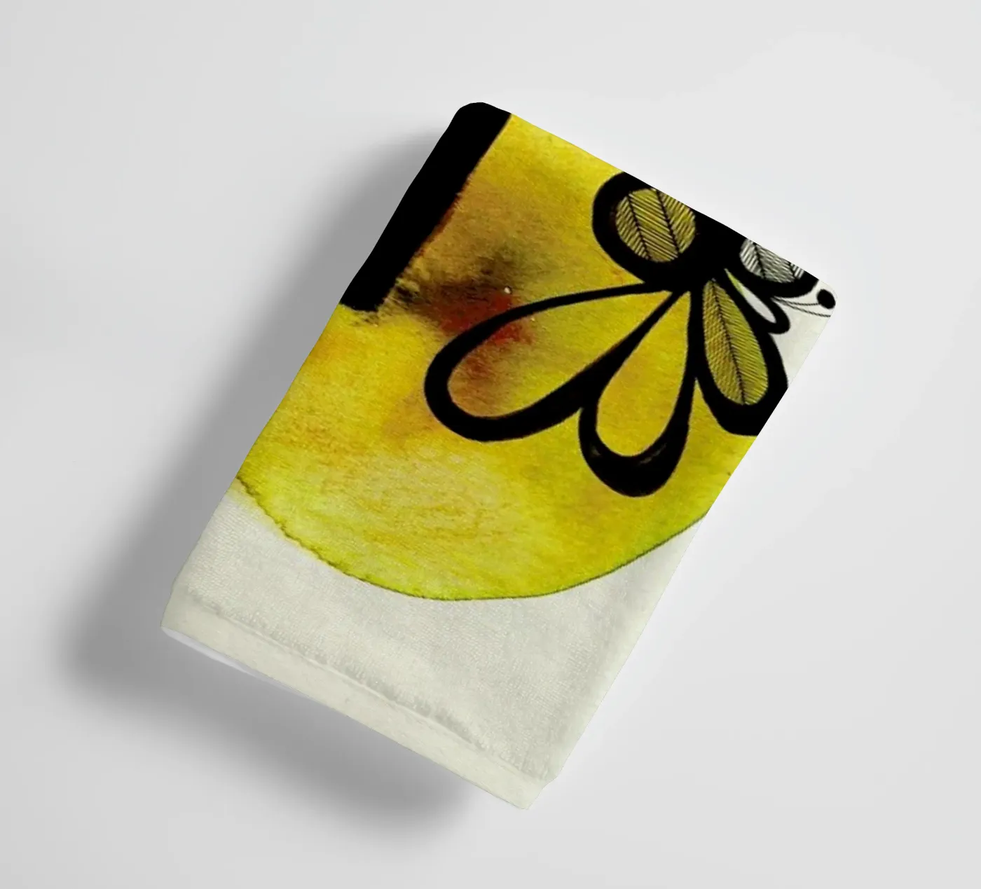 Doll 2 towel by Ekaterina Koroleva