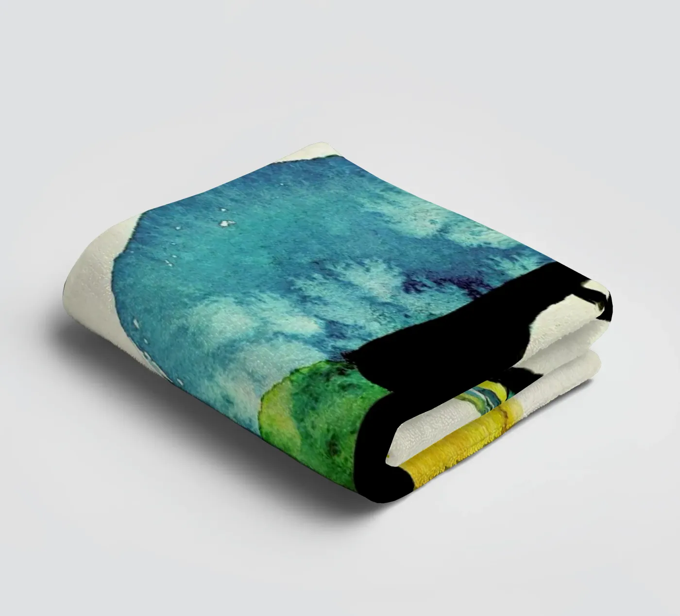 Doll 2 towel by Ekaterina Koroleva