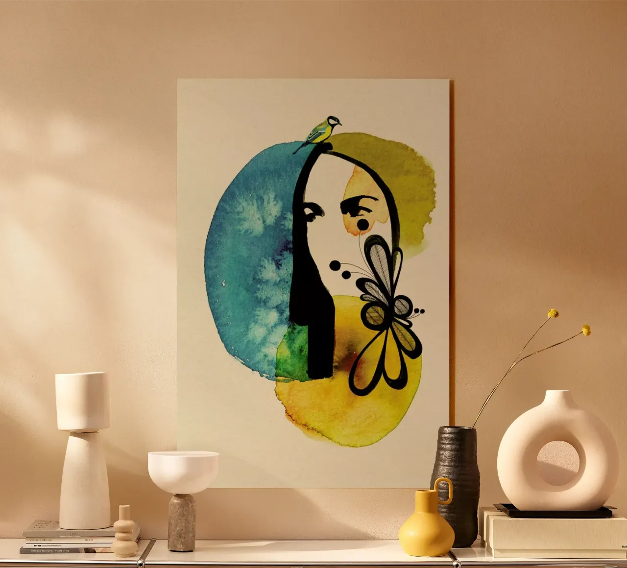 Doll 2 acrylic glass by Ekaterina Koroleva