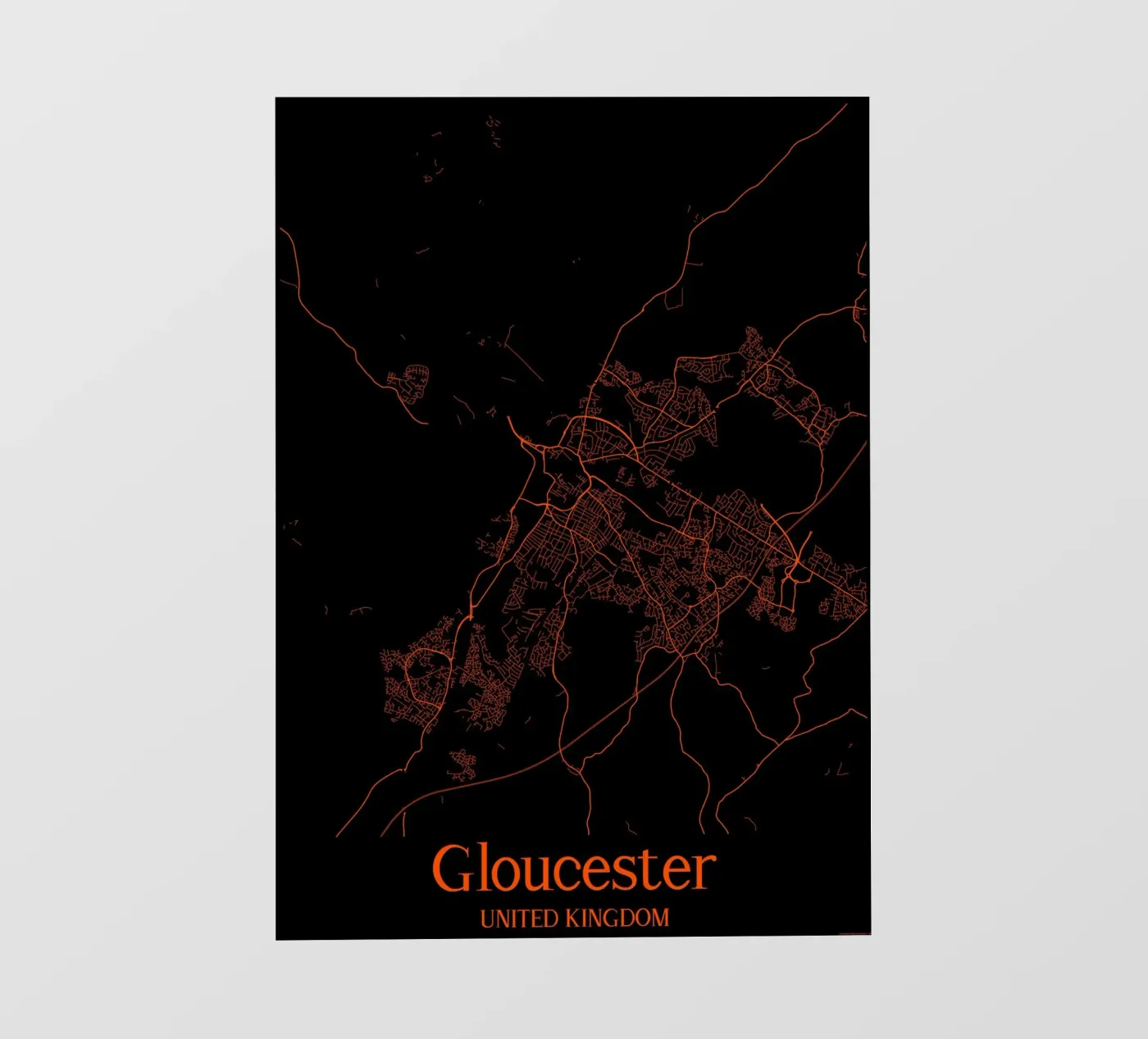 Gloucester fotobehang van MiMap