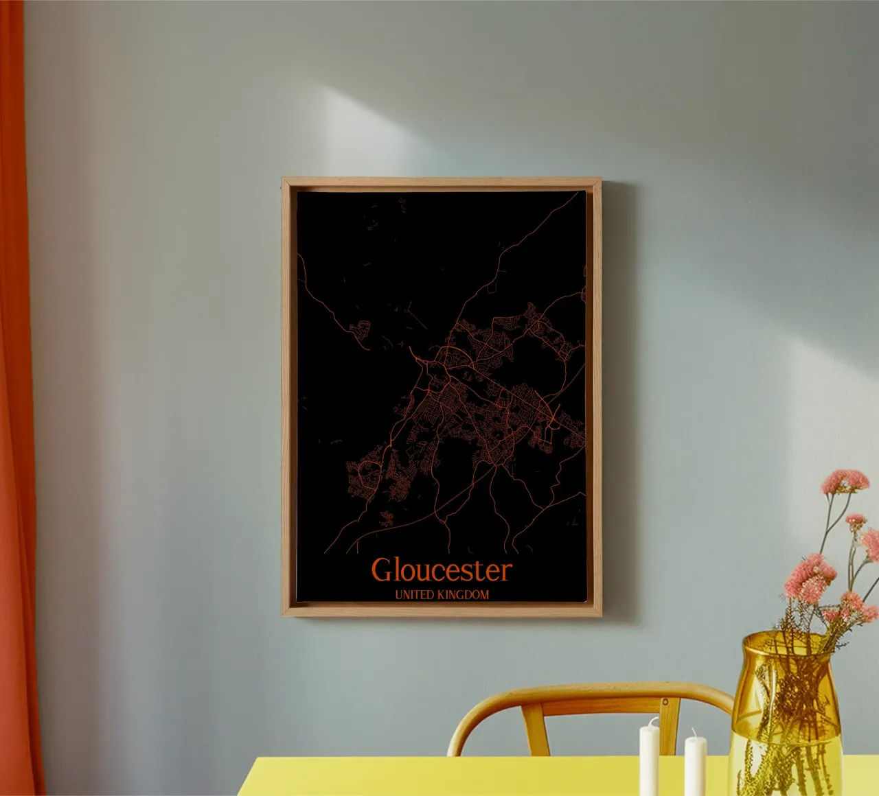 Gloucester tela da MiMap