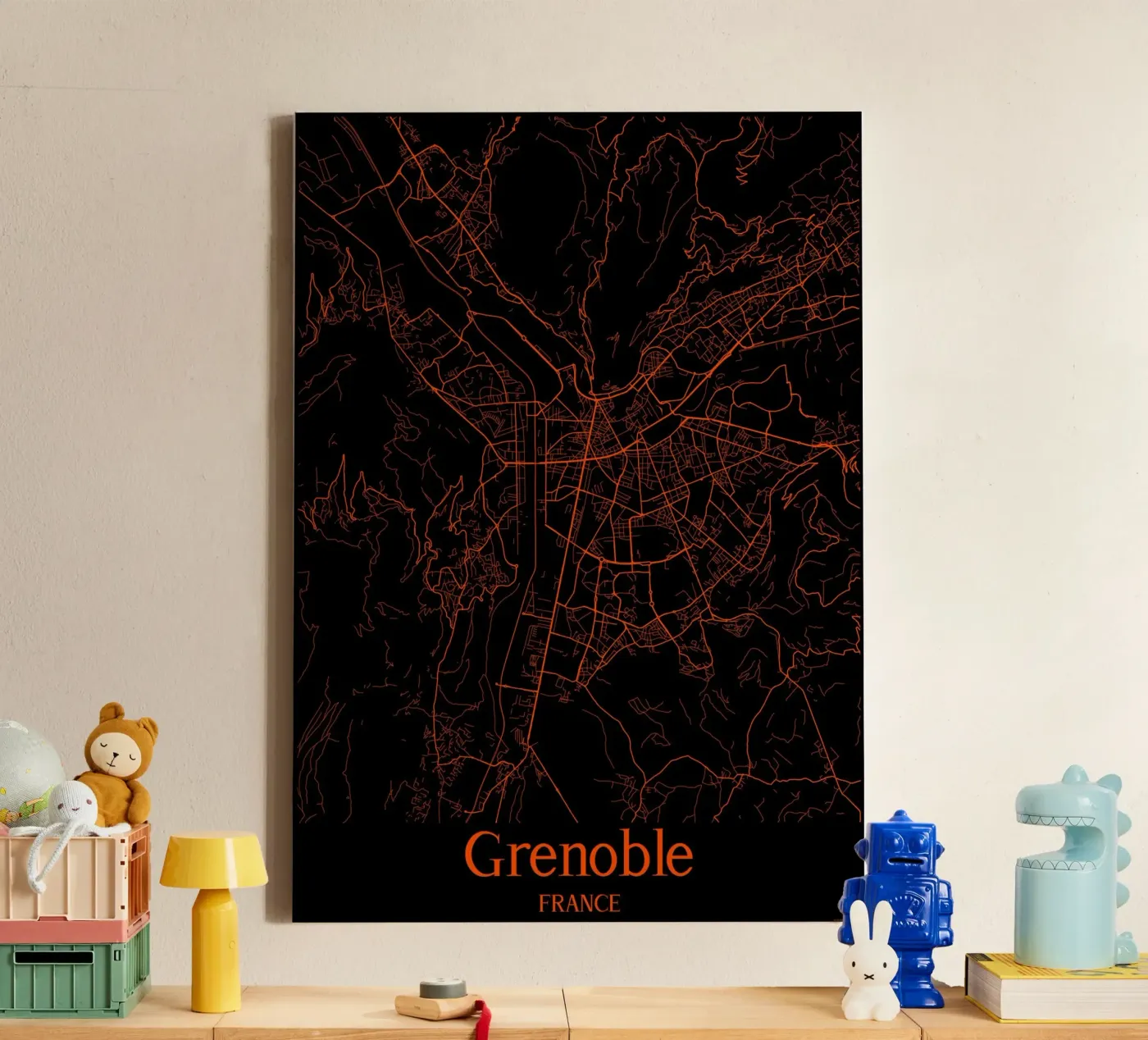 Grenoble tela da MiMap