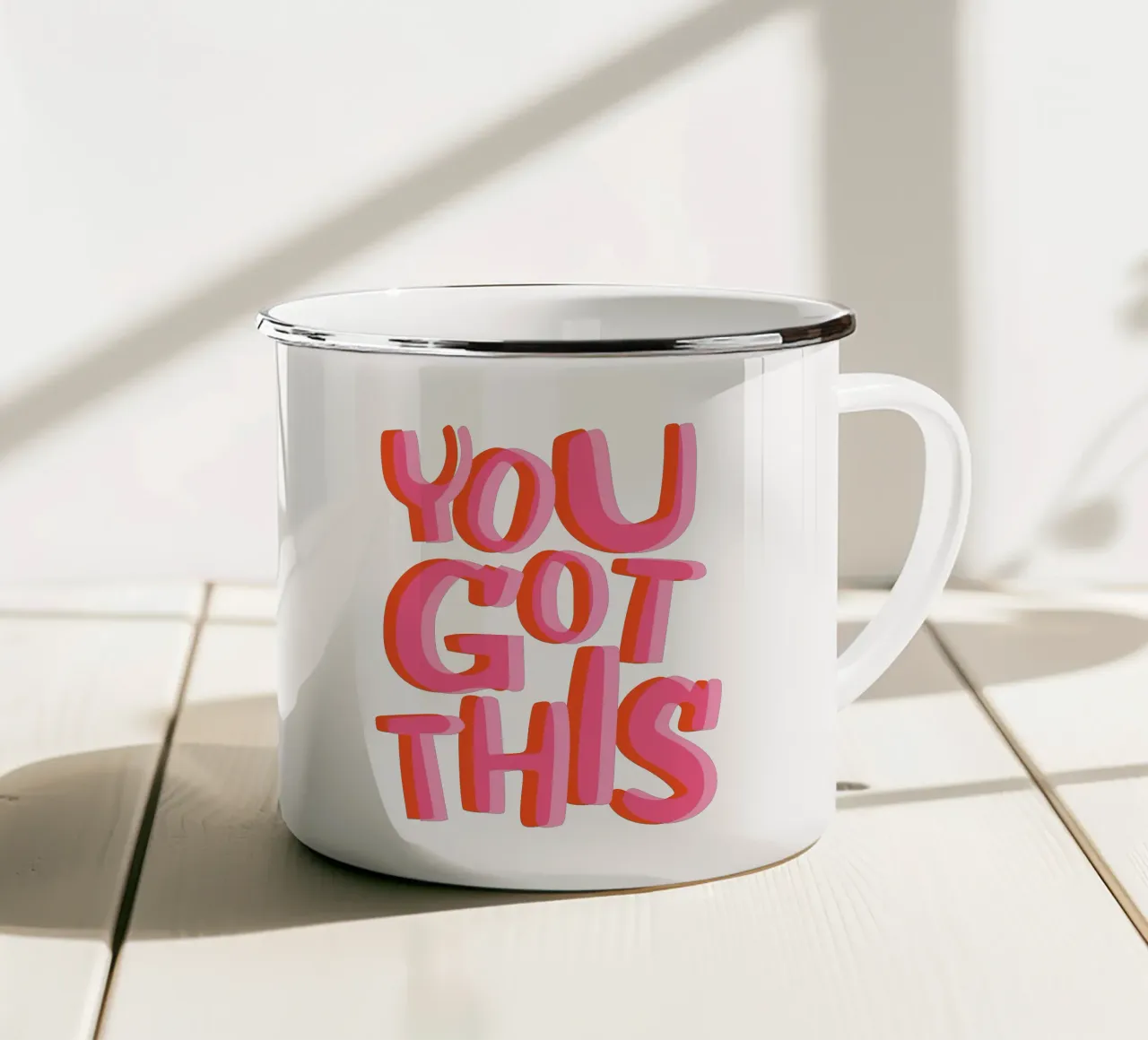 You Got This tazza in smalto da susanapaz