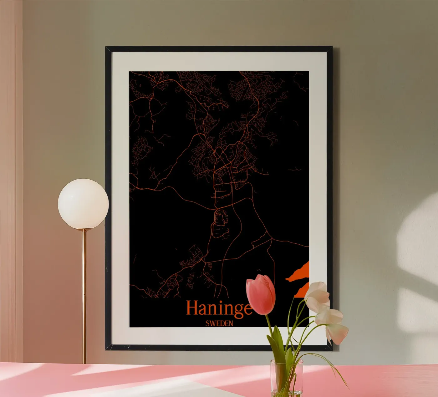 Haninge poster by MiMap