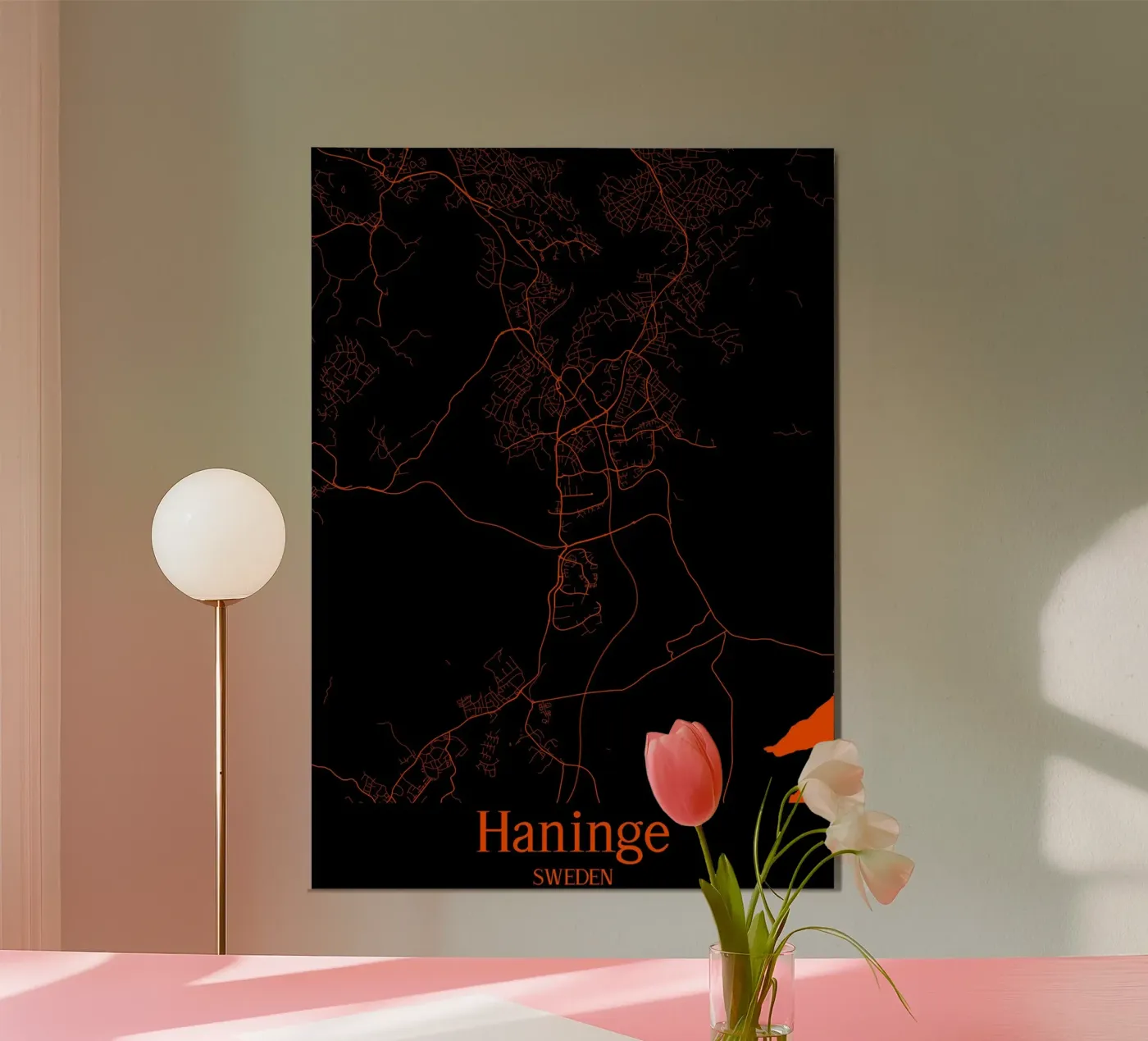 Haninge poster by MiMap