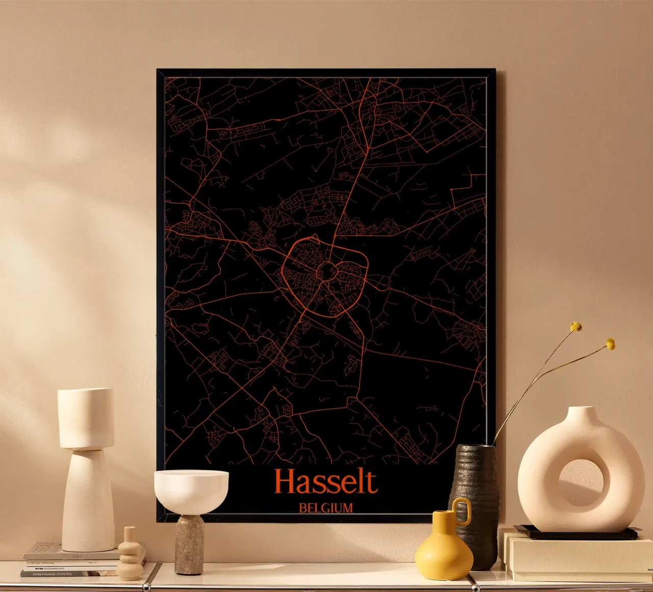 Hasselt poster da MiMap
