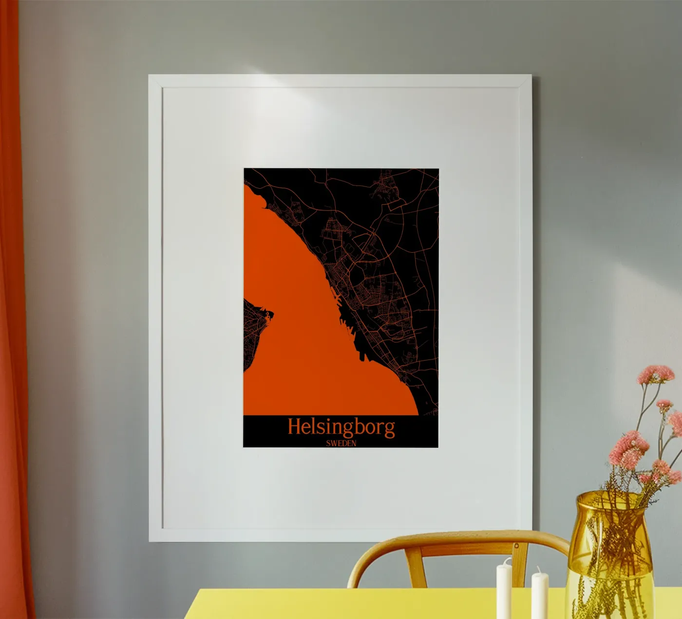 Helsingborg poster by MiMap