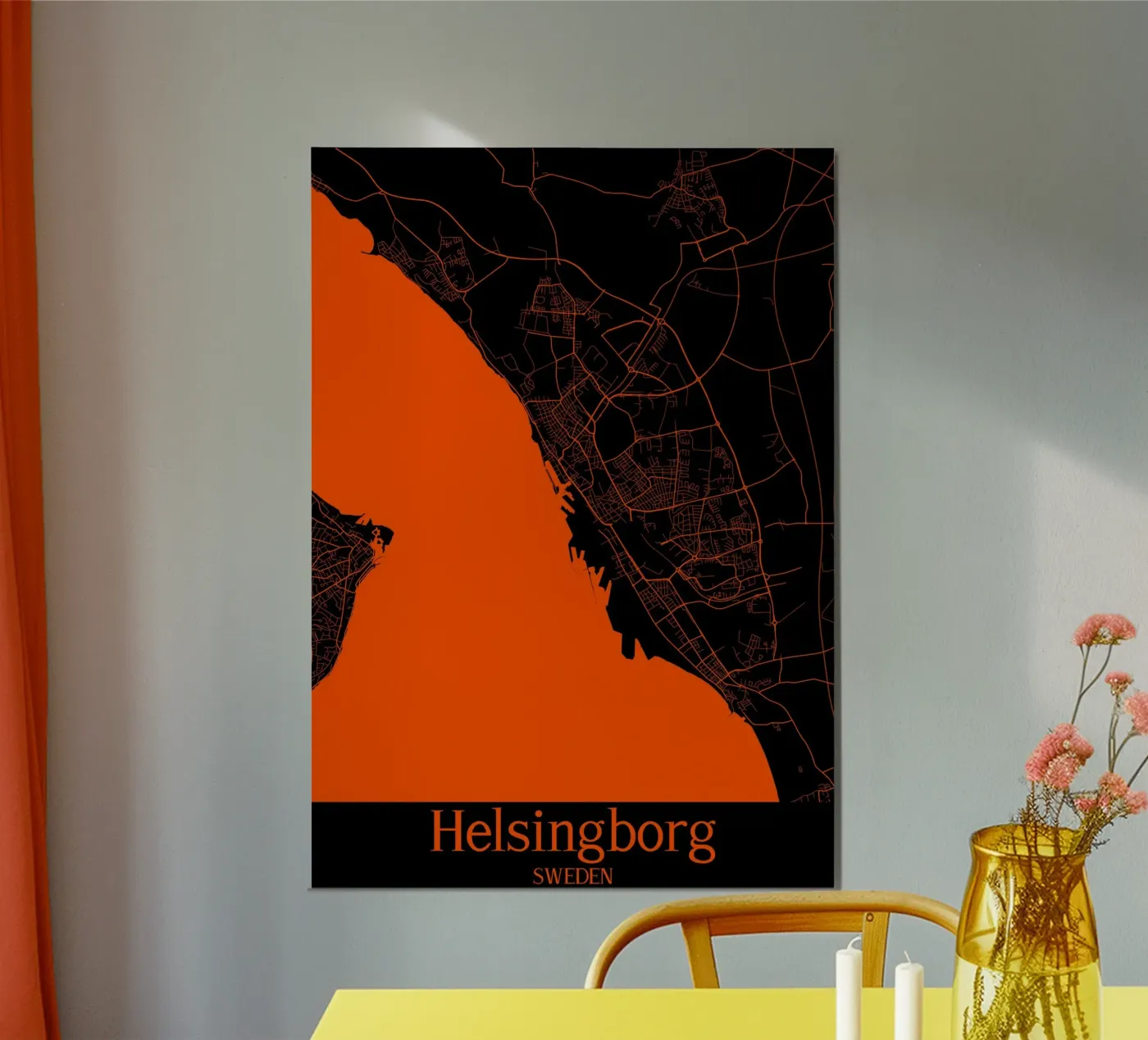 Helsingborg poster by MiMap