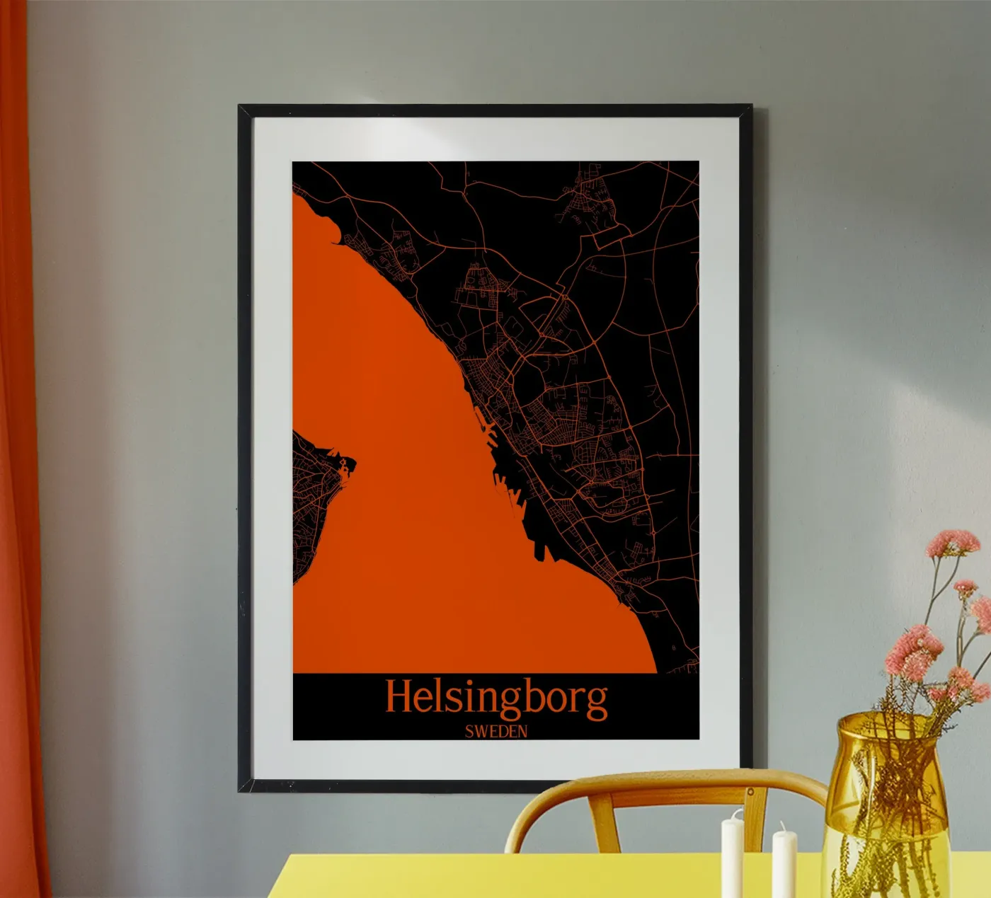 Helsingborg poster by MiMap