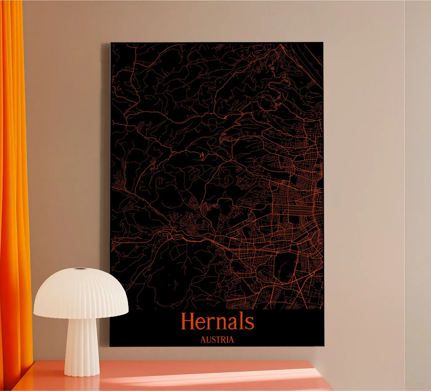 Hernals canvas van MiMap