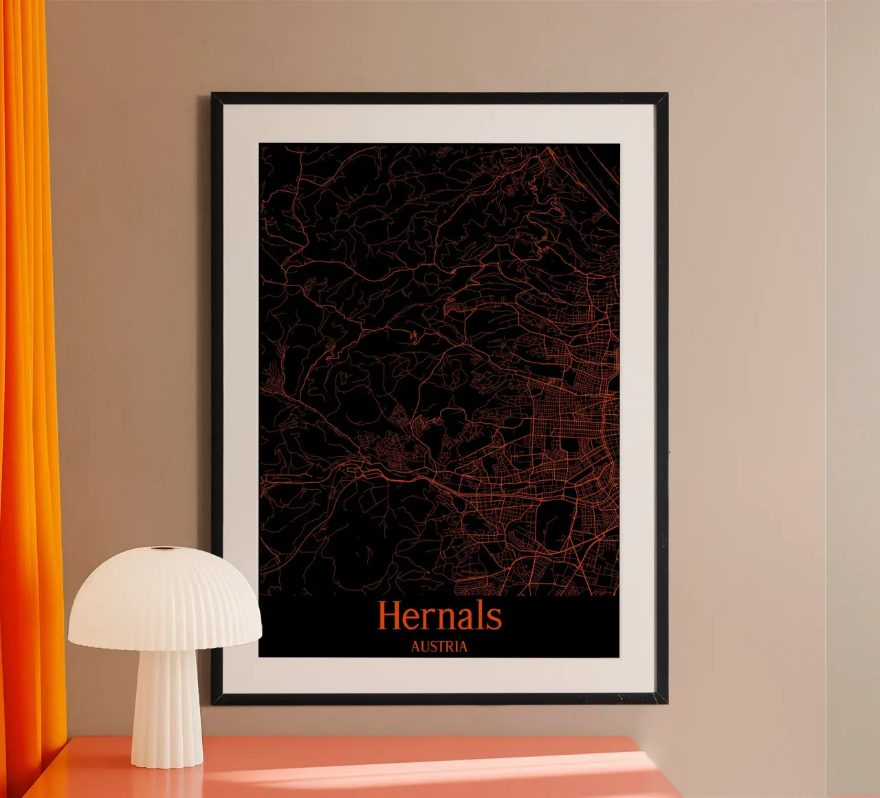 Hernals poster van MiMap
