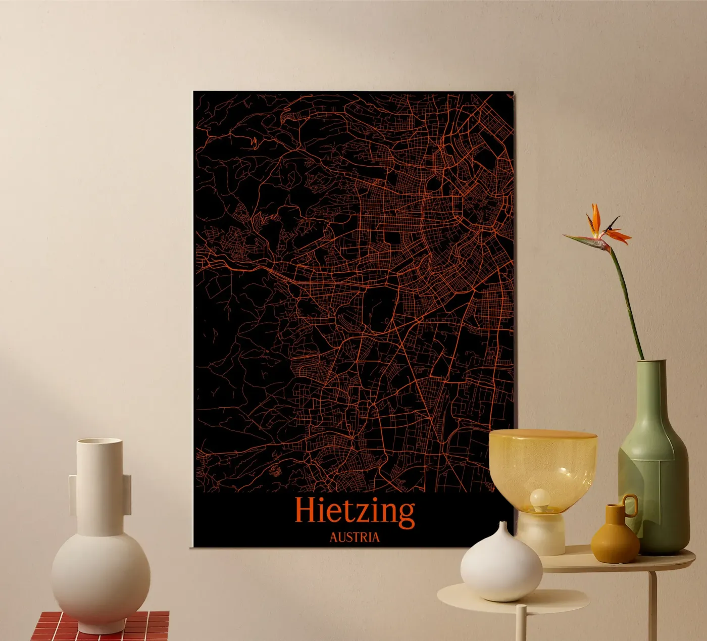 Hietzing poster van MiMap