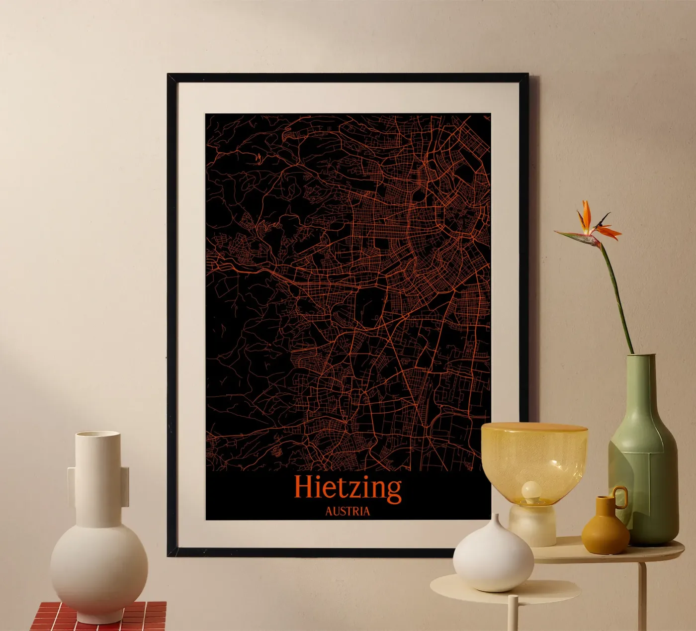 Hietzing poster van MiMap