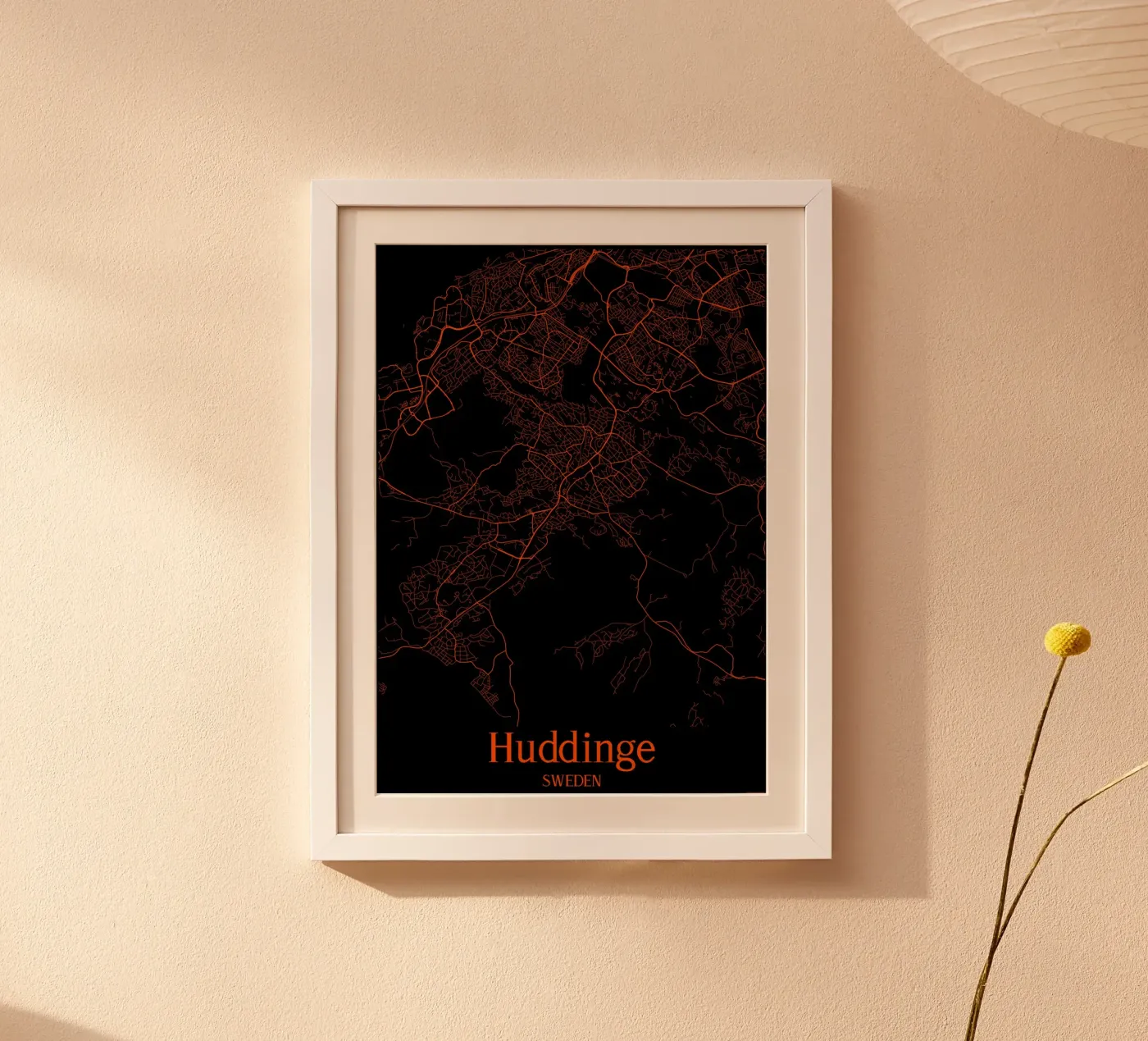 Huddinge poster by MiMap