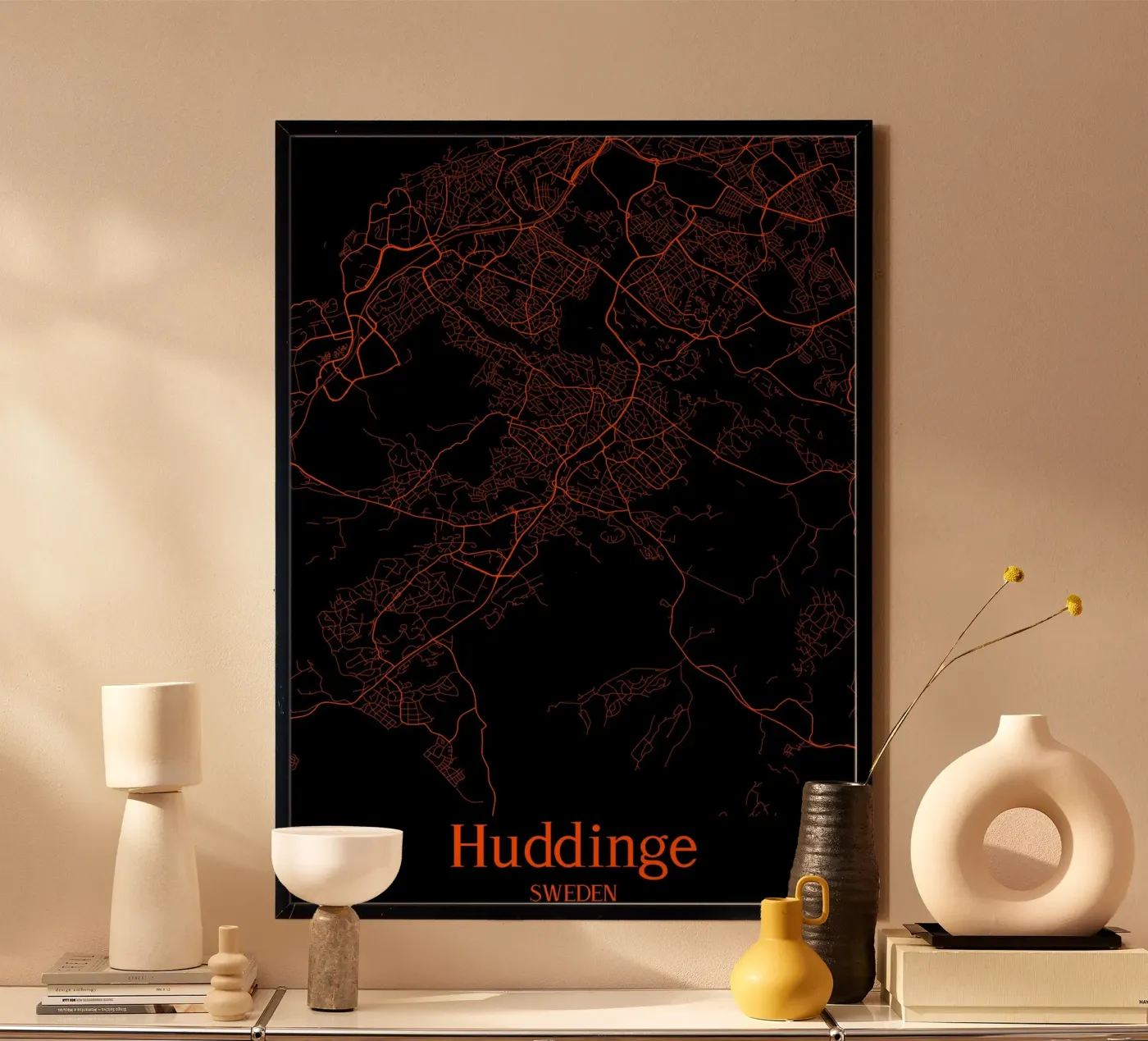 Huddinge poster by MiMap