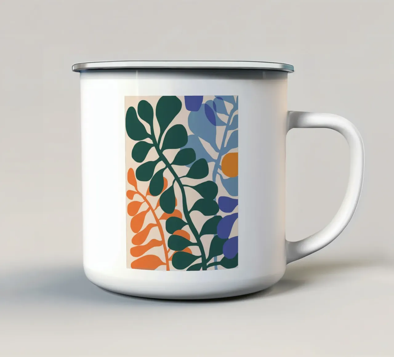 Amico delle alghe tazza in smalto da Little Dean