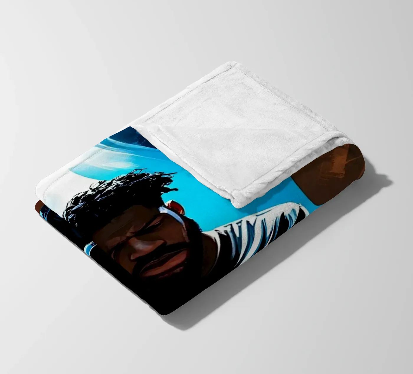 Drumming Fleecedecke von Massimo Frascogna