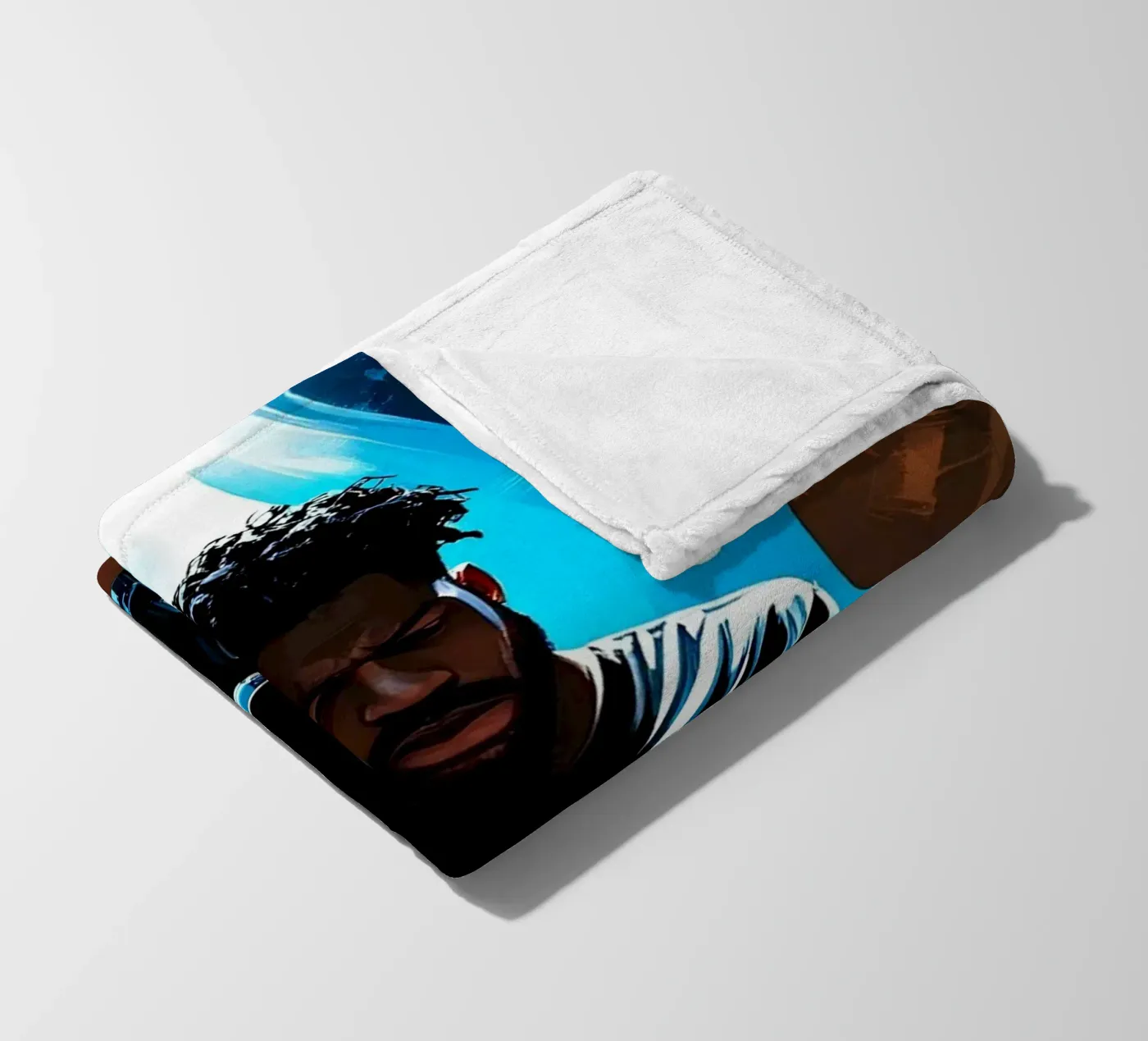 Drumming Fleecedecke von Massimo Frascogna