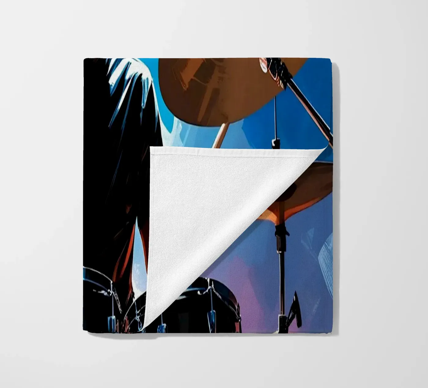 Drummen strandhanddoek van Massimo Frascogna