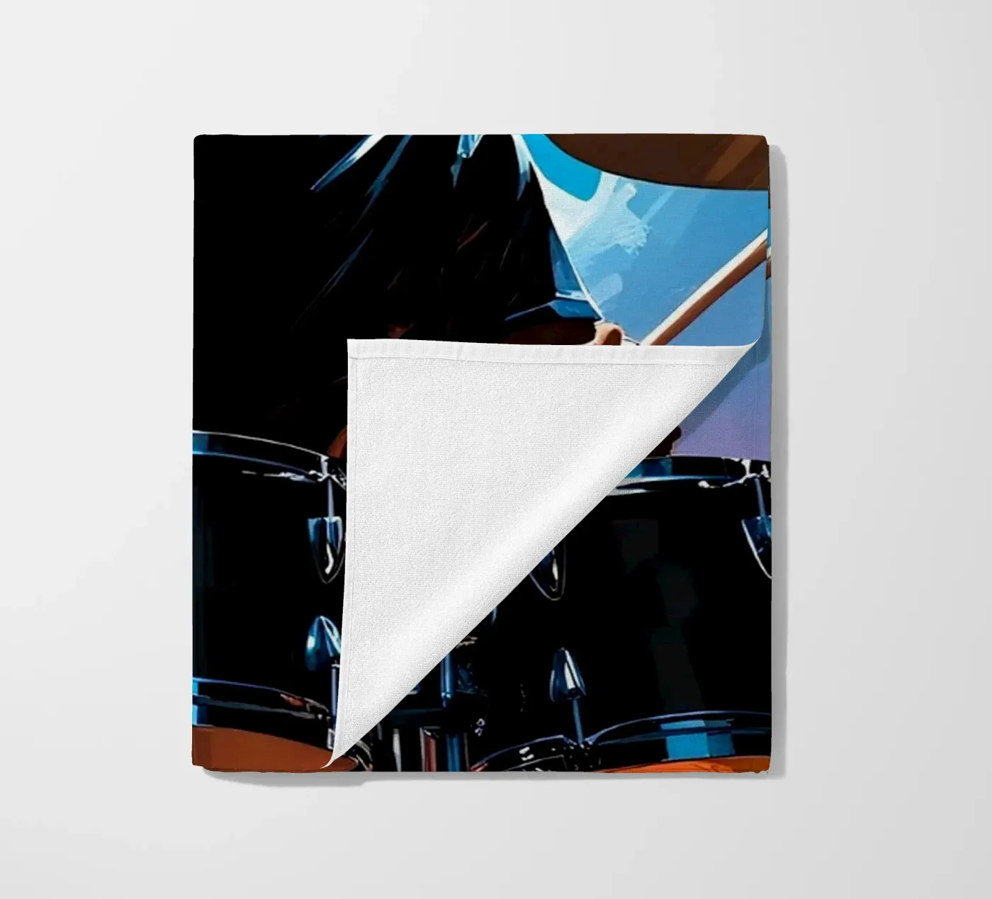 Drummen strandhanddoek van Massimo Frascogna