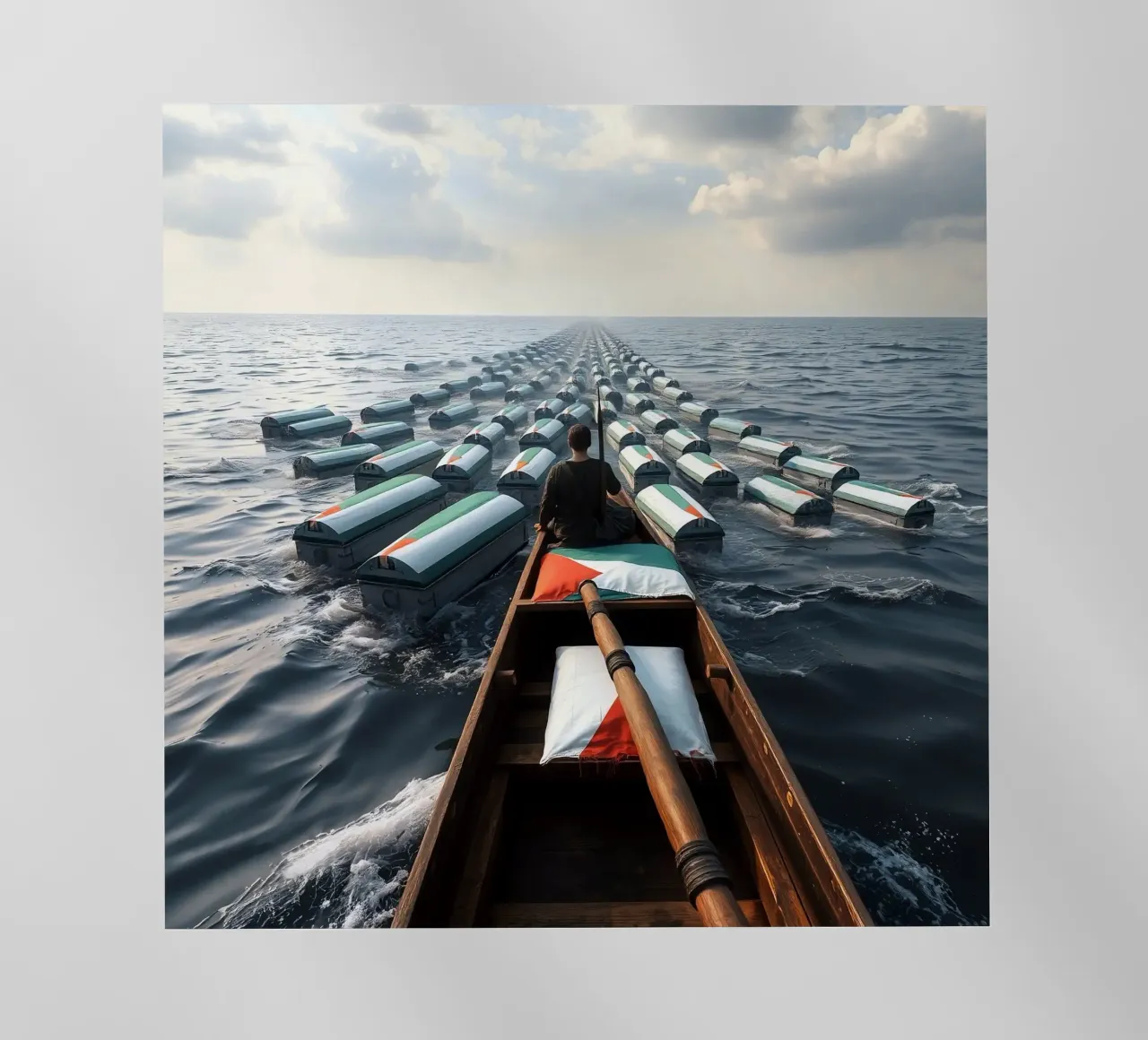 Funerale pellicola backlit da Massimo Frascogna