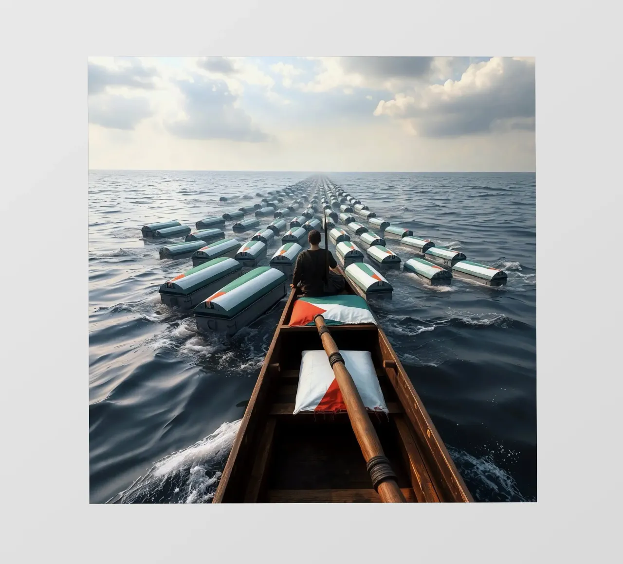 Funerale pellicola backlit da Massimo Frascogna