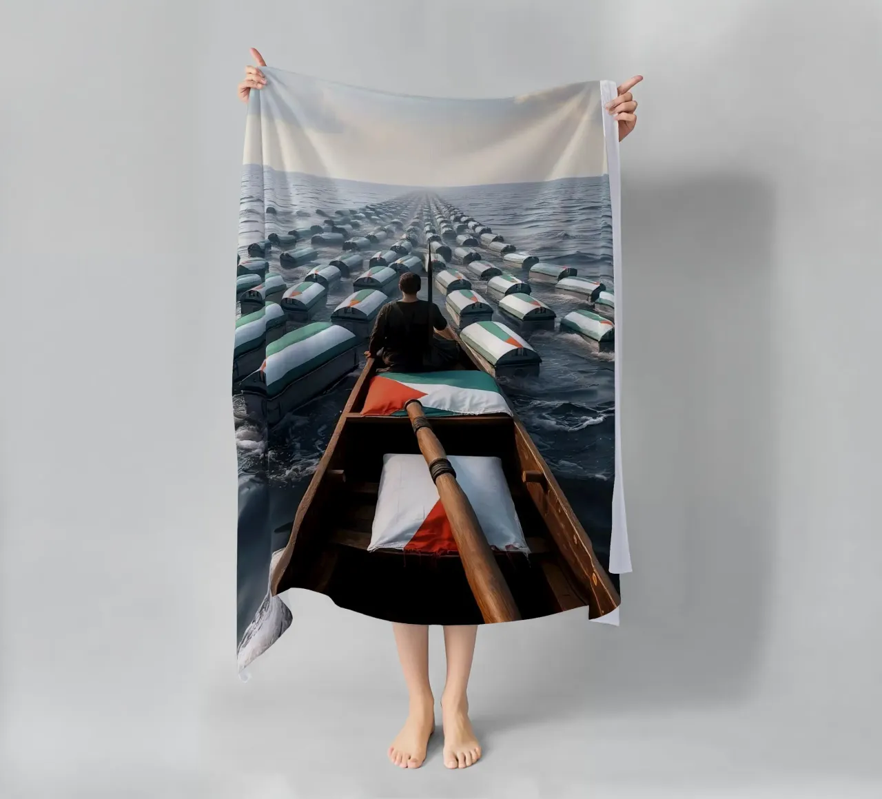 Funerale telo mare da Massimo Frascogna