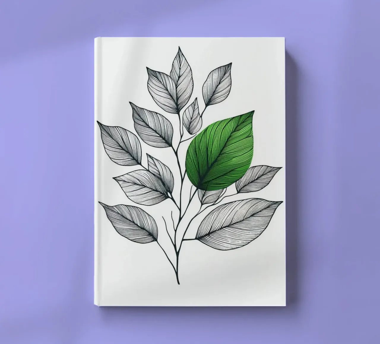 Leafy branch notebook by BenCoStyle