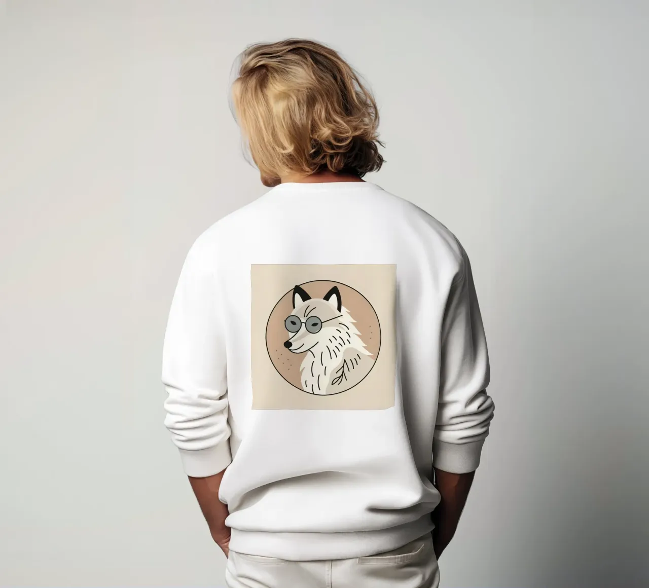 Volpe con visione felpa da KANESYAARTS