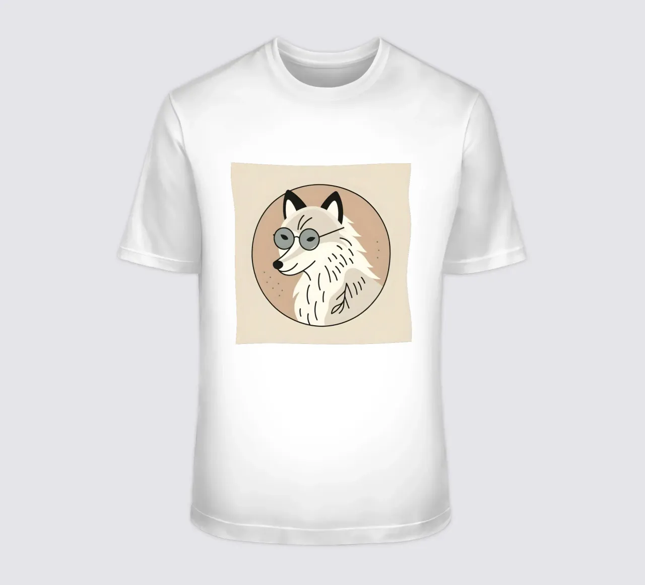 Volpe con visione t-shirt da KANESYAARTS