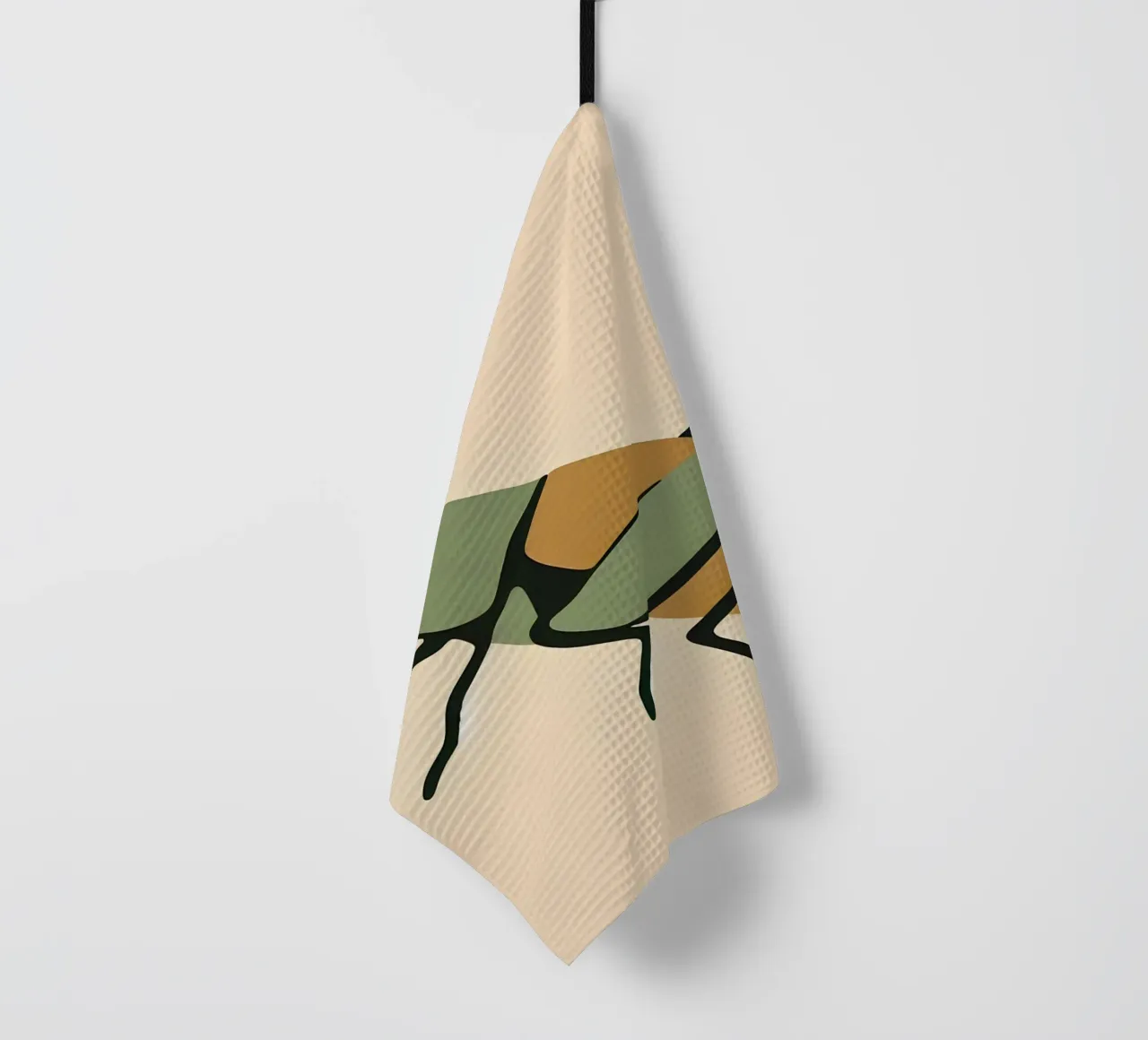 Pull vert torchon de KANESYAARTS