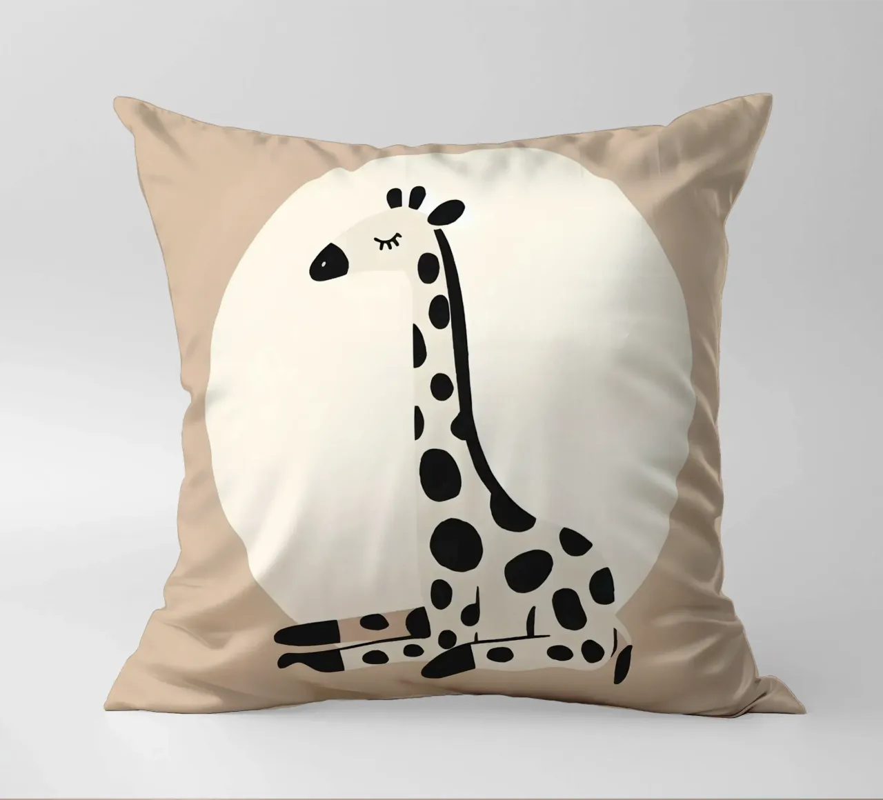 Lazy Days in the Wild decorative cushion by KANESYAARTS