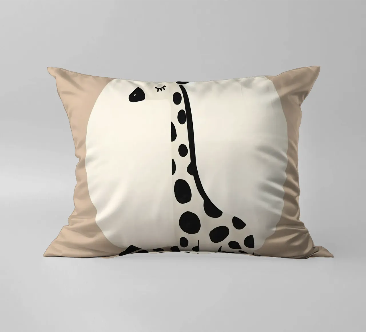 Lazy Days in the Wild decorative cushion by KANESYAARTS