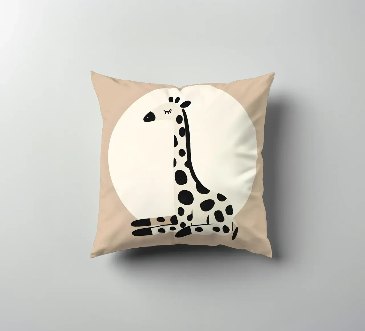Lazy Days in the Wild decorative cushion by KANESYAARTS