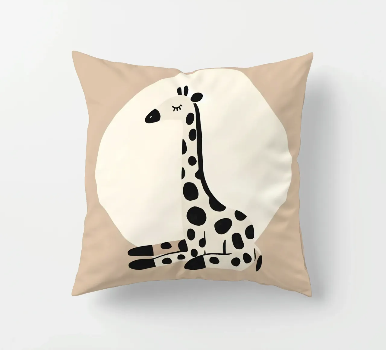 Lazy Days in the Wild decorative cushion by KANESYAARTS