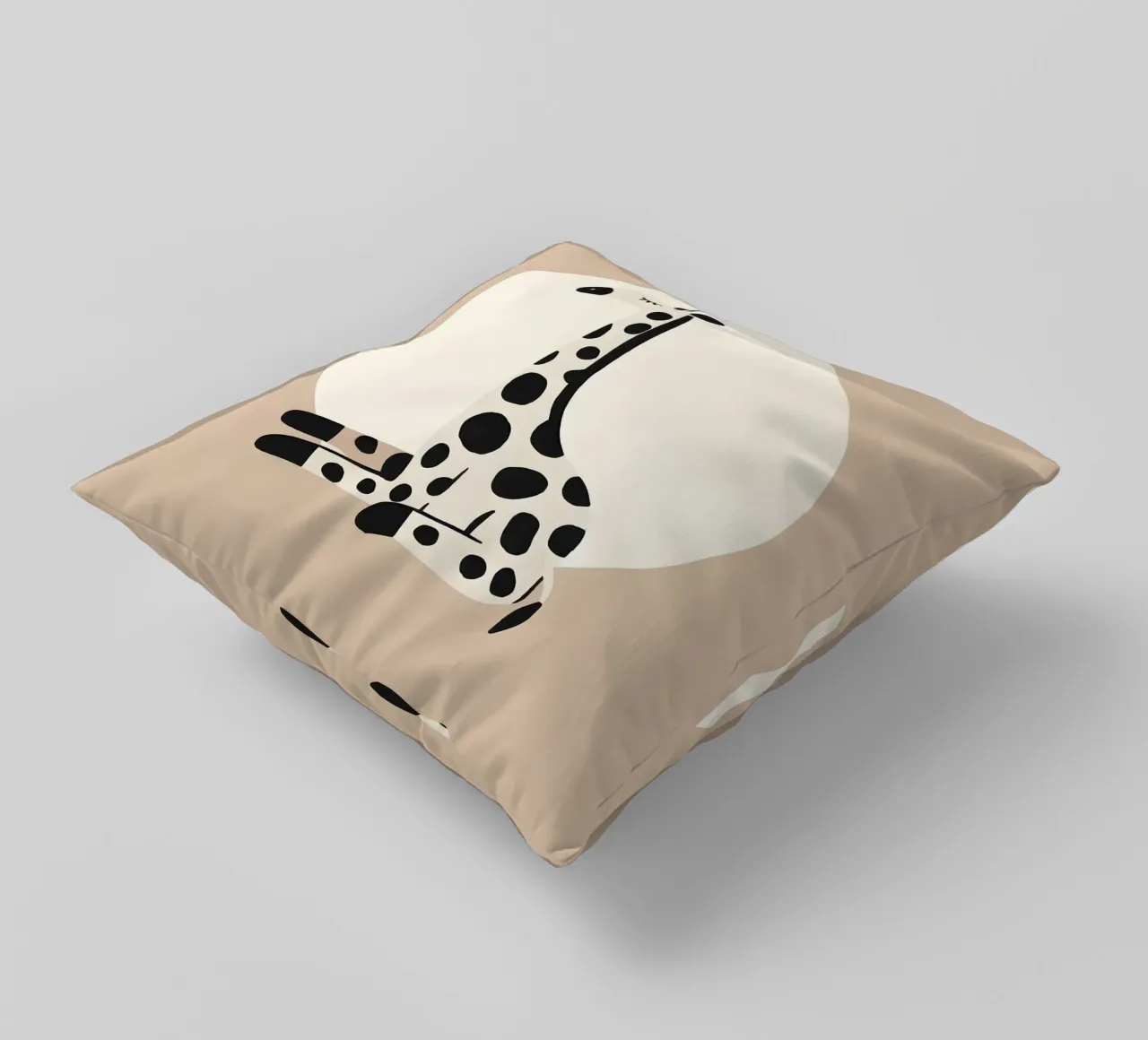 Lazy Days in the Wild decorative cushion by KANESYAARTS