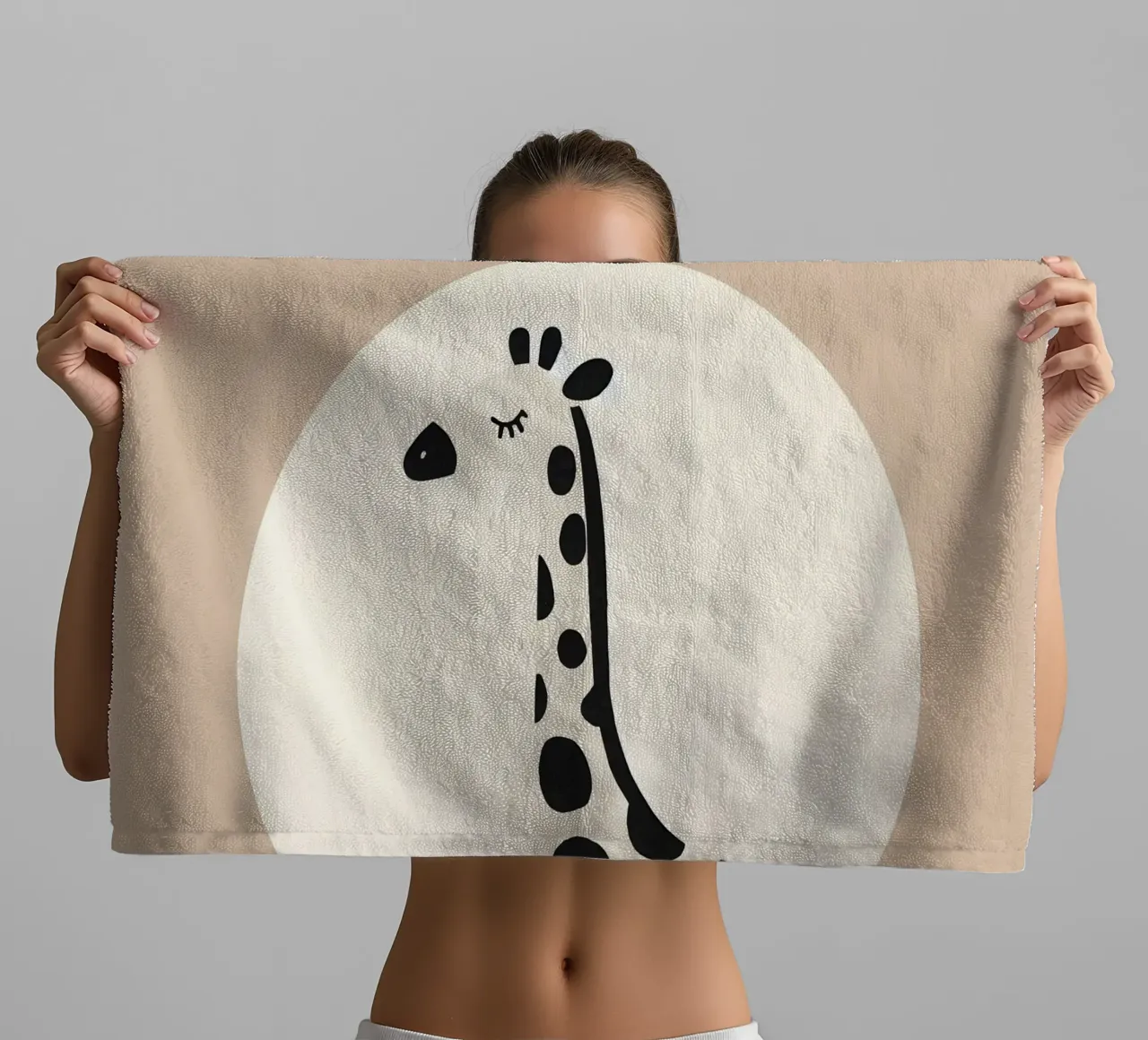 Lazy Days in the Wild towel by KANESYAARTS