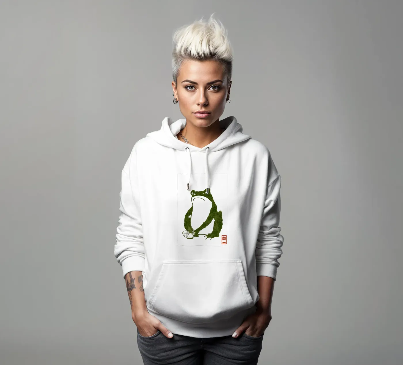 Knorrige pad hoodie van Chérie Prints