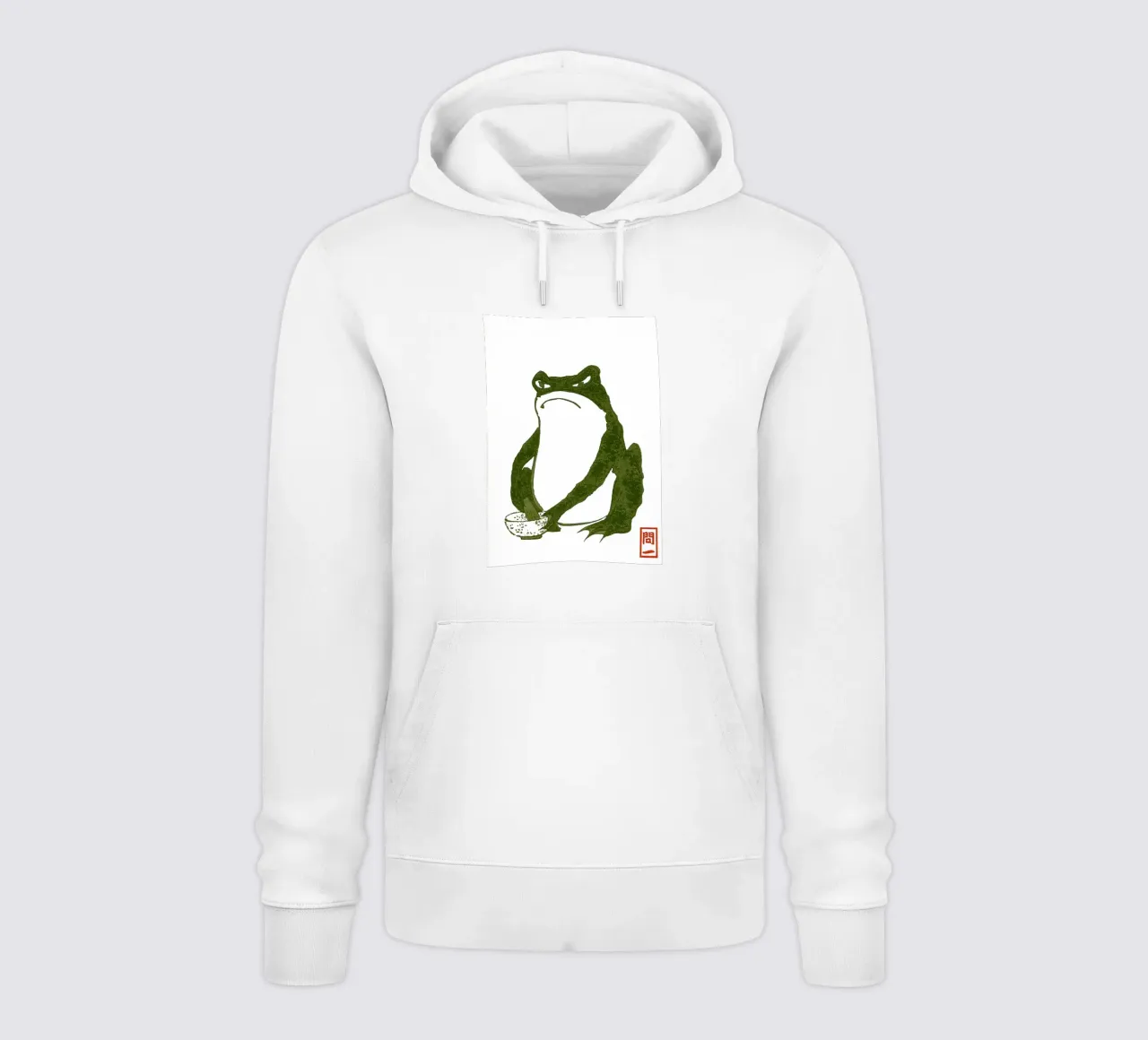 Grumpy Toad hoodie by Chérie Prints