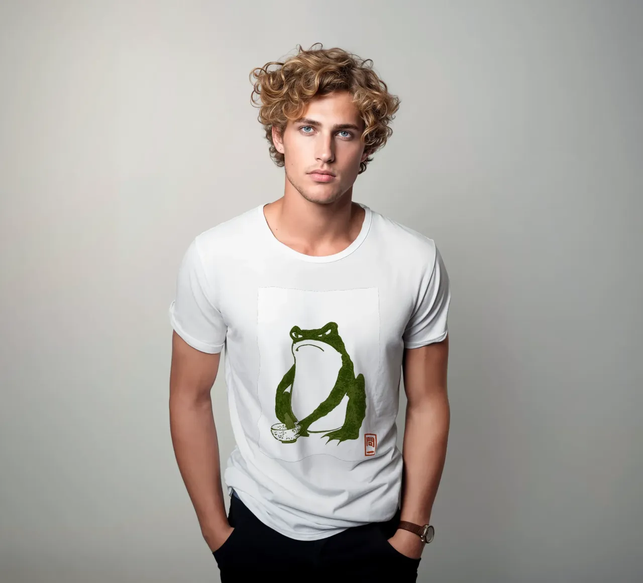 Rospo brontolone t-shirt da Chérie Prints