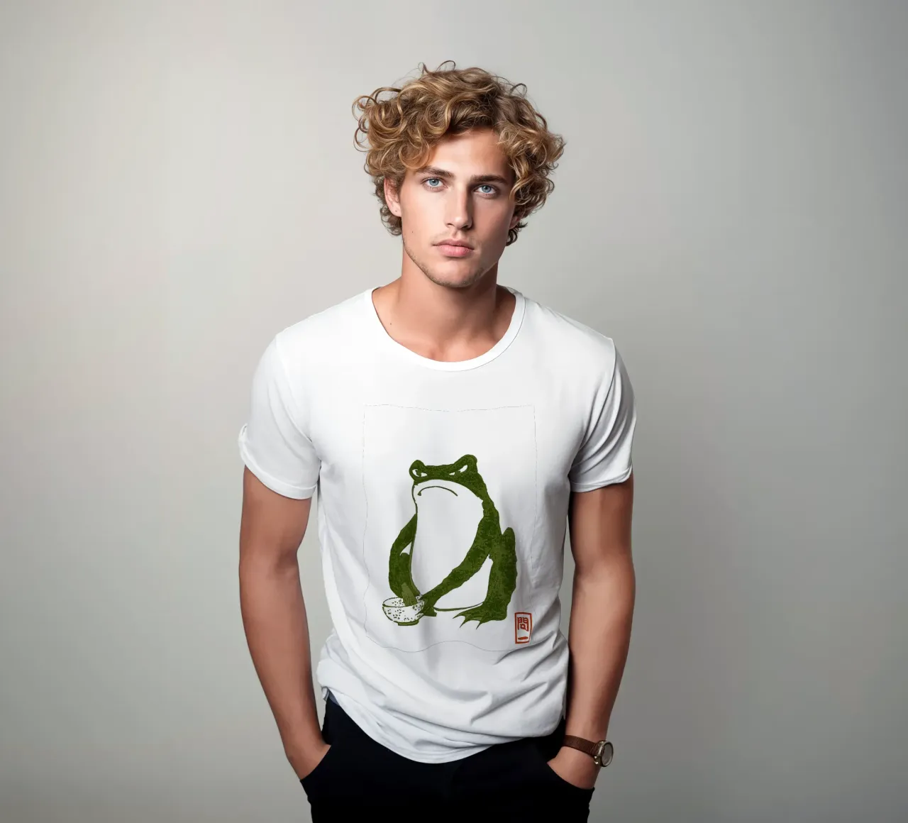 Rospo brontolone t-shirt da Chérie Prints