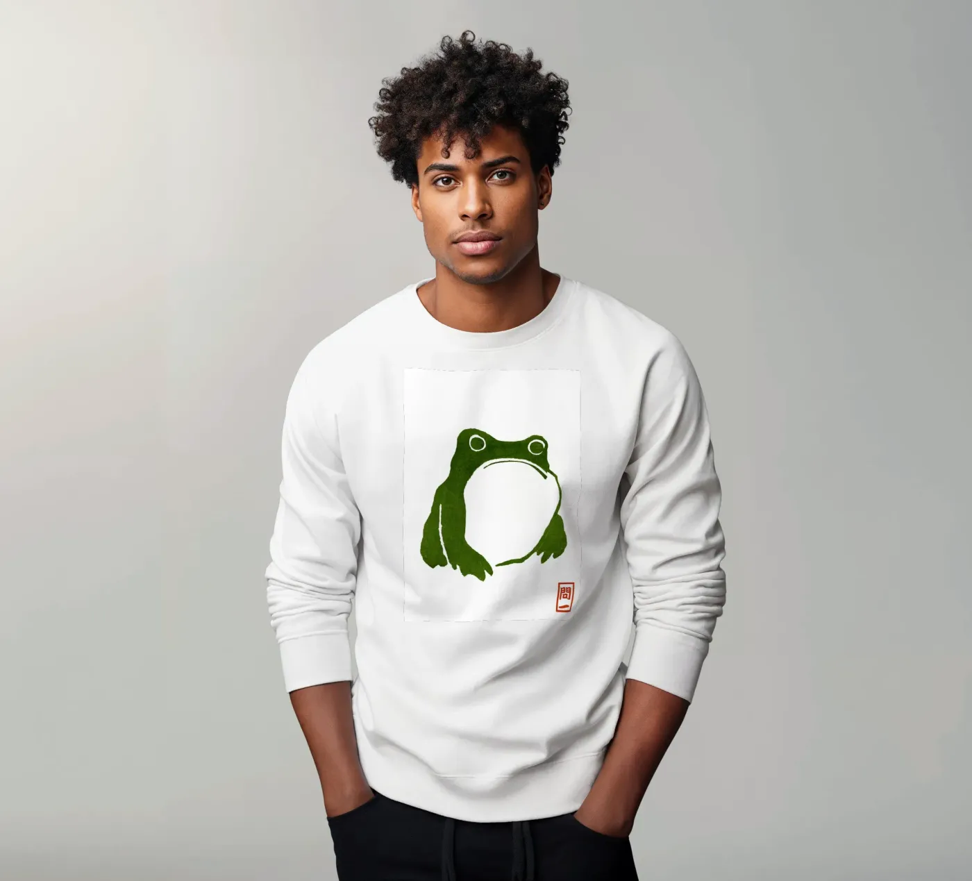 Knorrige pad sweatshirt van Chérie Prints