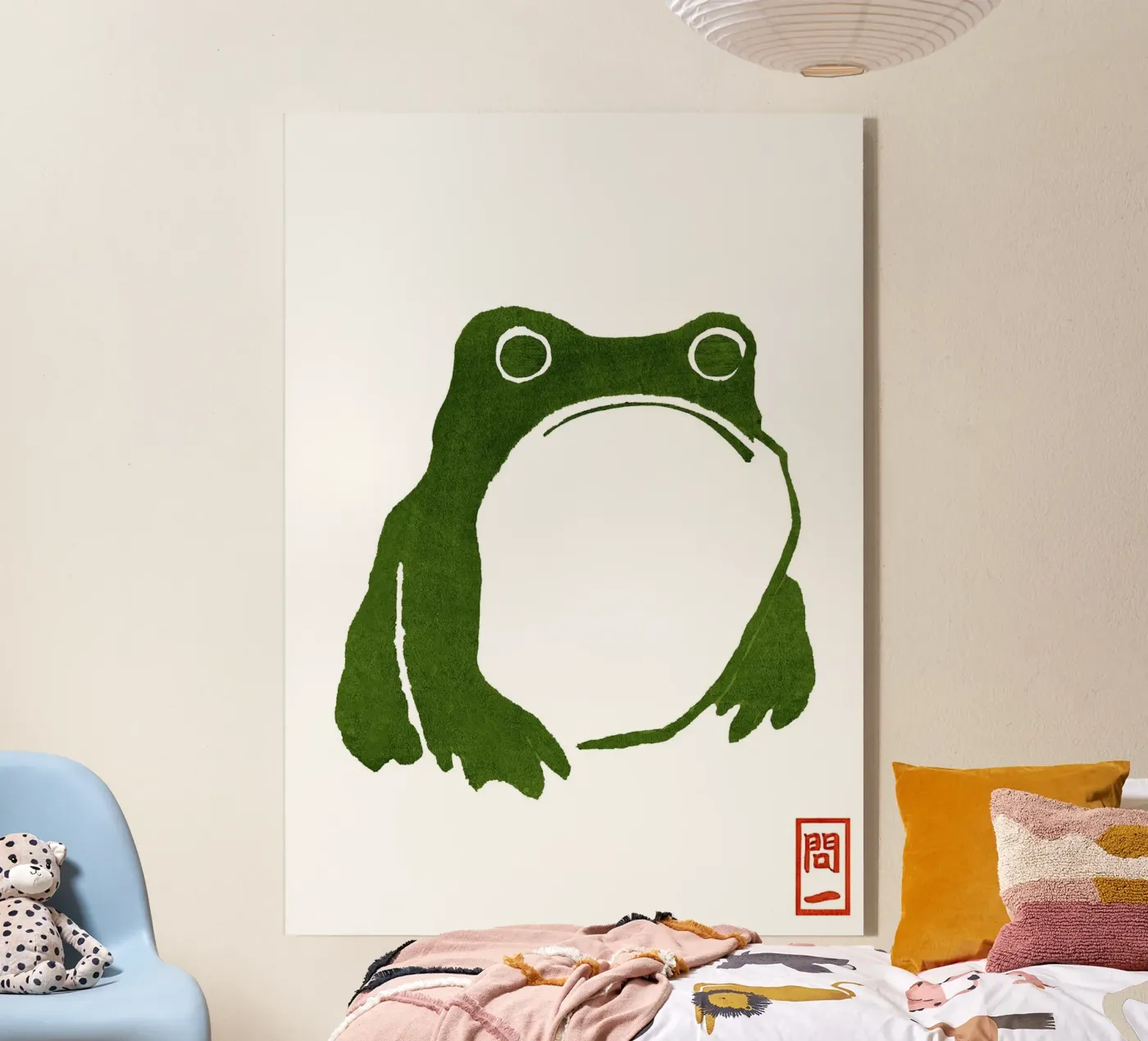 Grumpy Toad acrylic glass by Chérie Prints