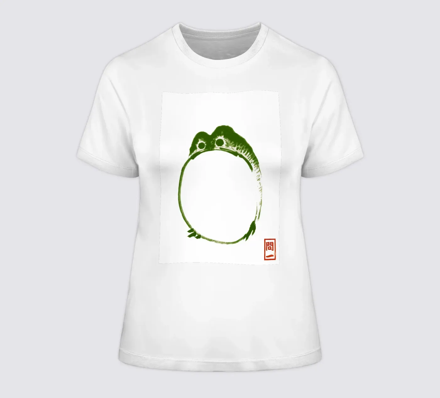 Rospo brontolone t-shirt da donna da Chérie Prints