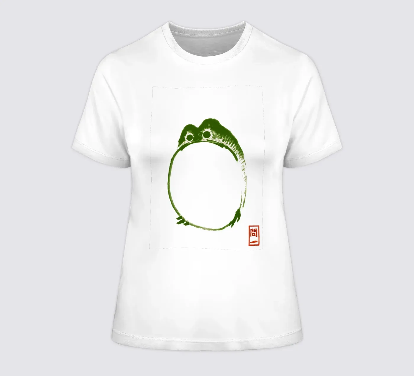 Rospo brontolone t-shirt da donna da Chérie Prints