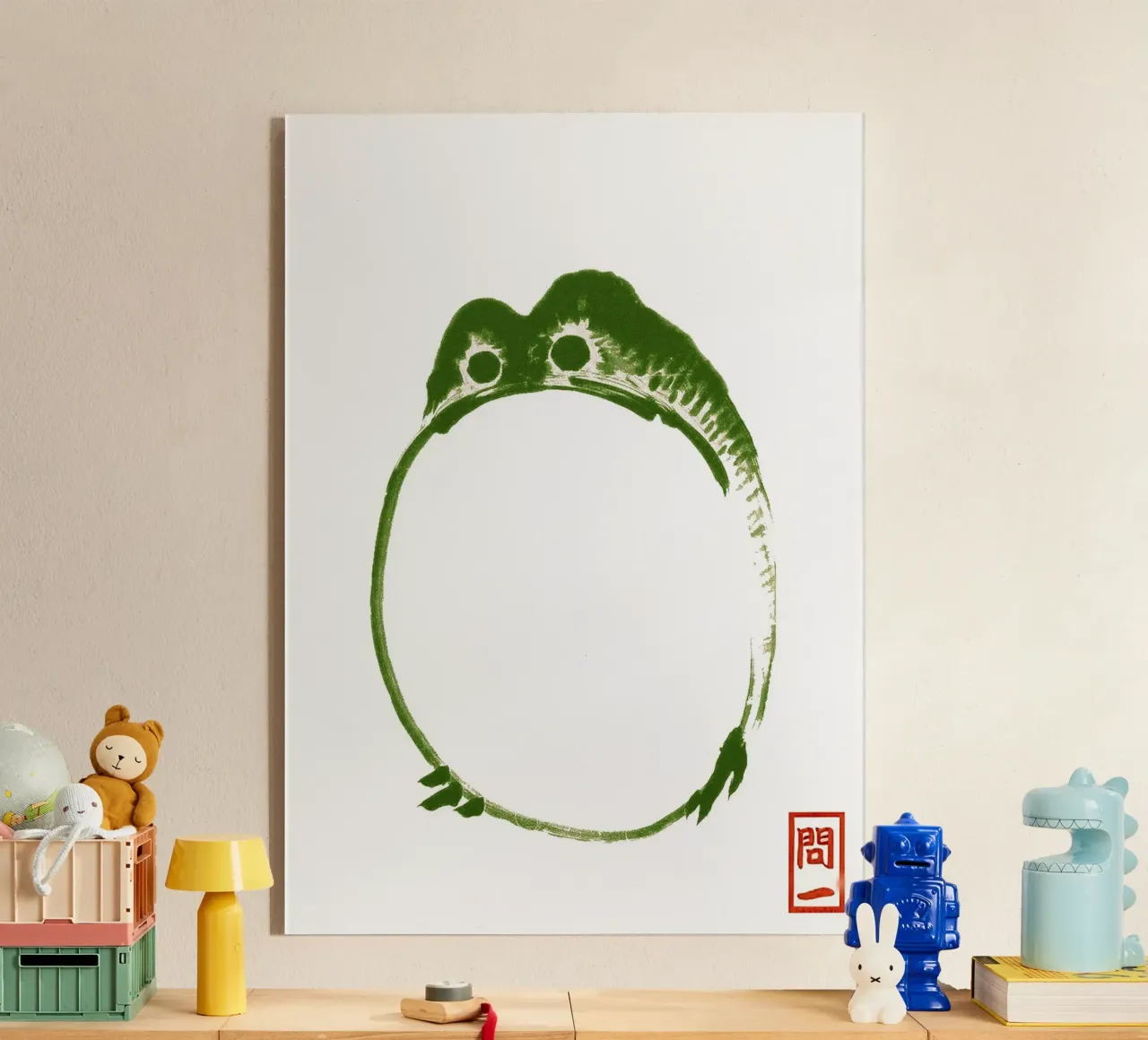 Knorrige pad acryl van Chérie Prints