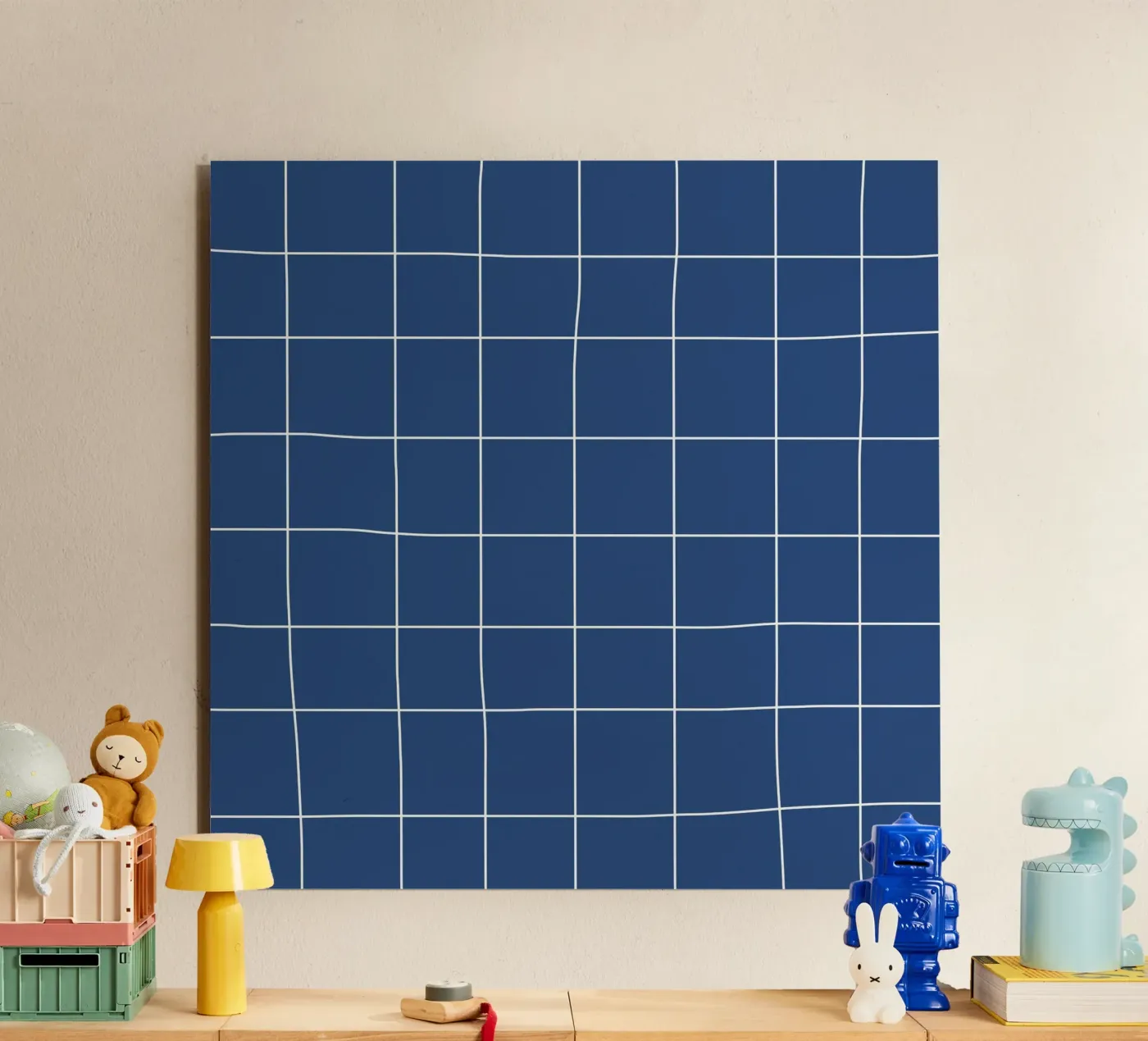 Blue grid pannello forex da TijanaArtStudio88