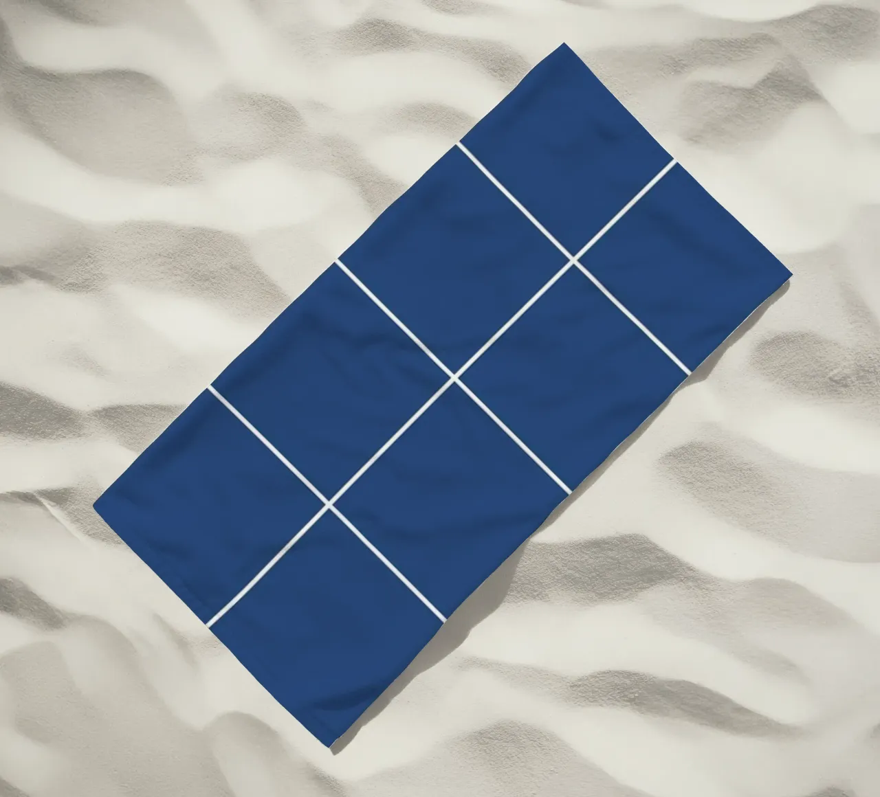 Blue grid telo mare da TijanaArtStudio88