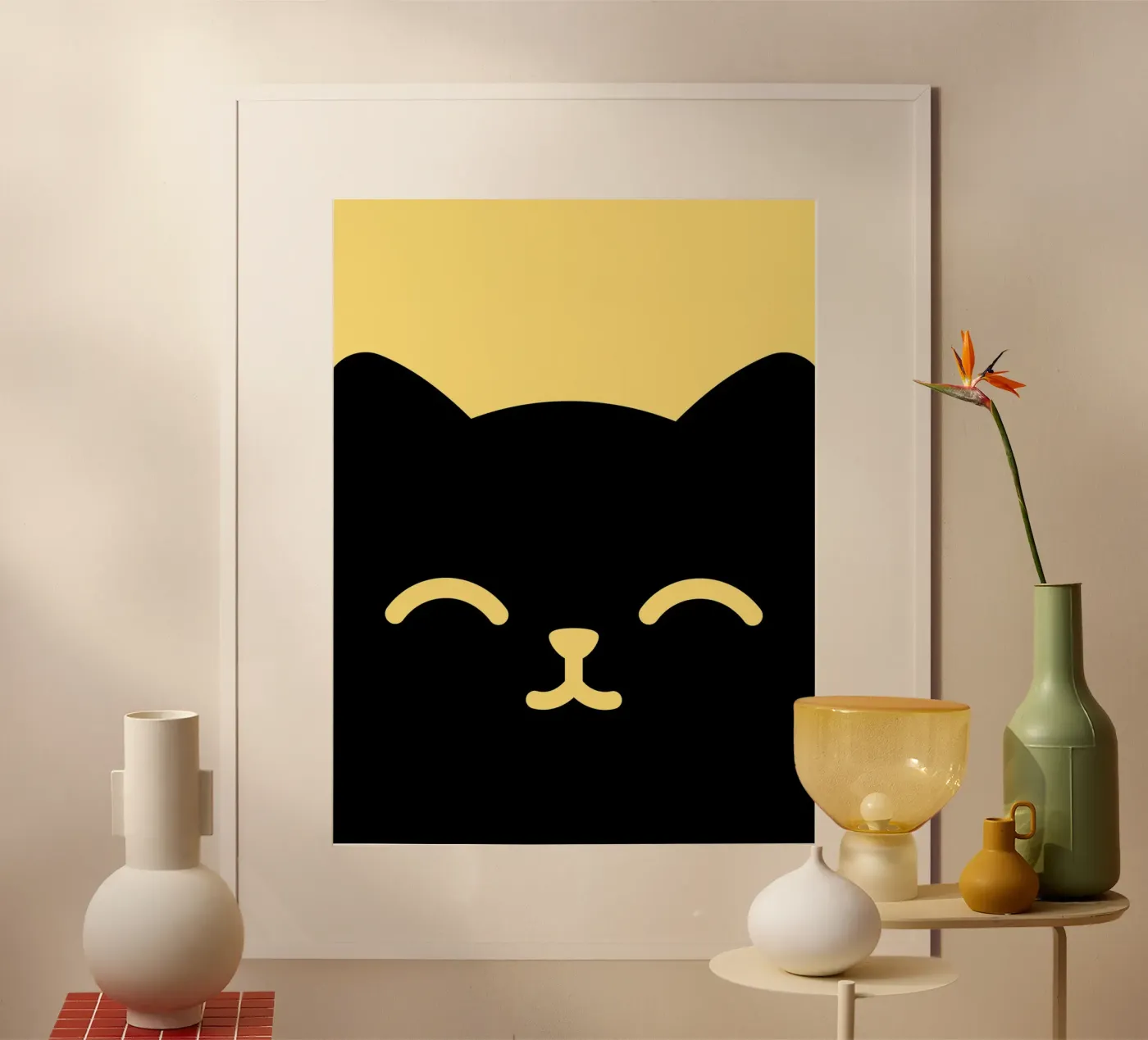 Happy Cat poster da AchtNegen
